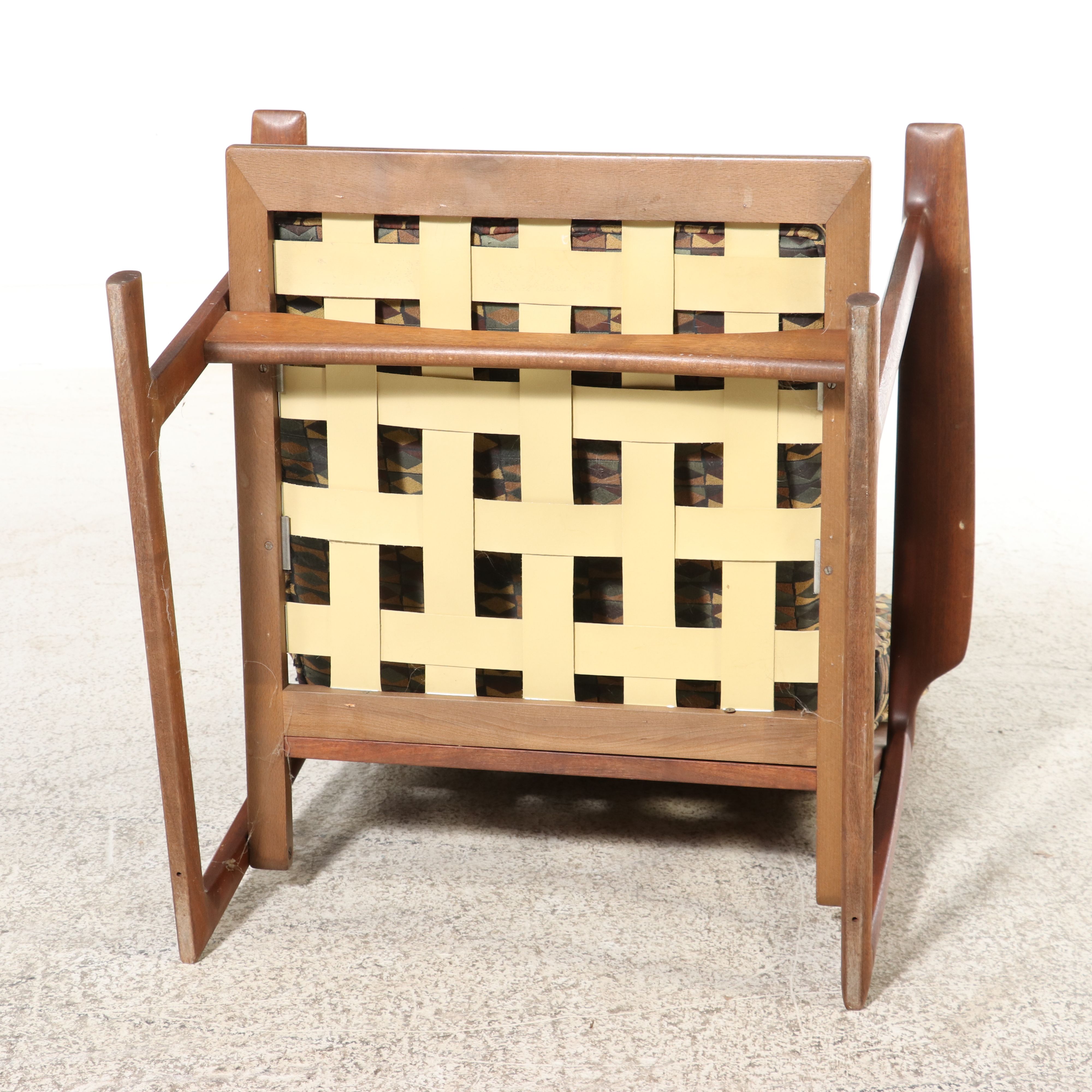 Vintage Selig Danish Modern Teak Armchair
