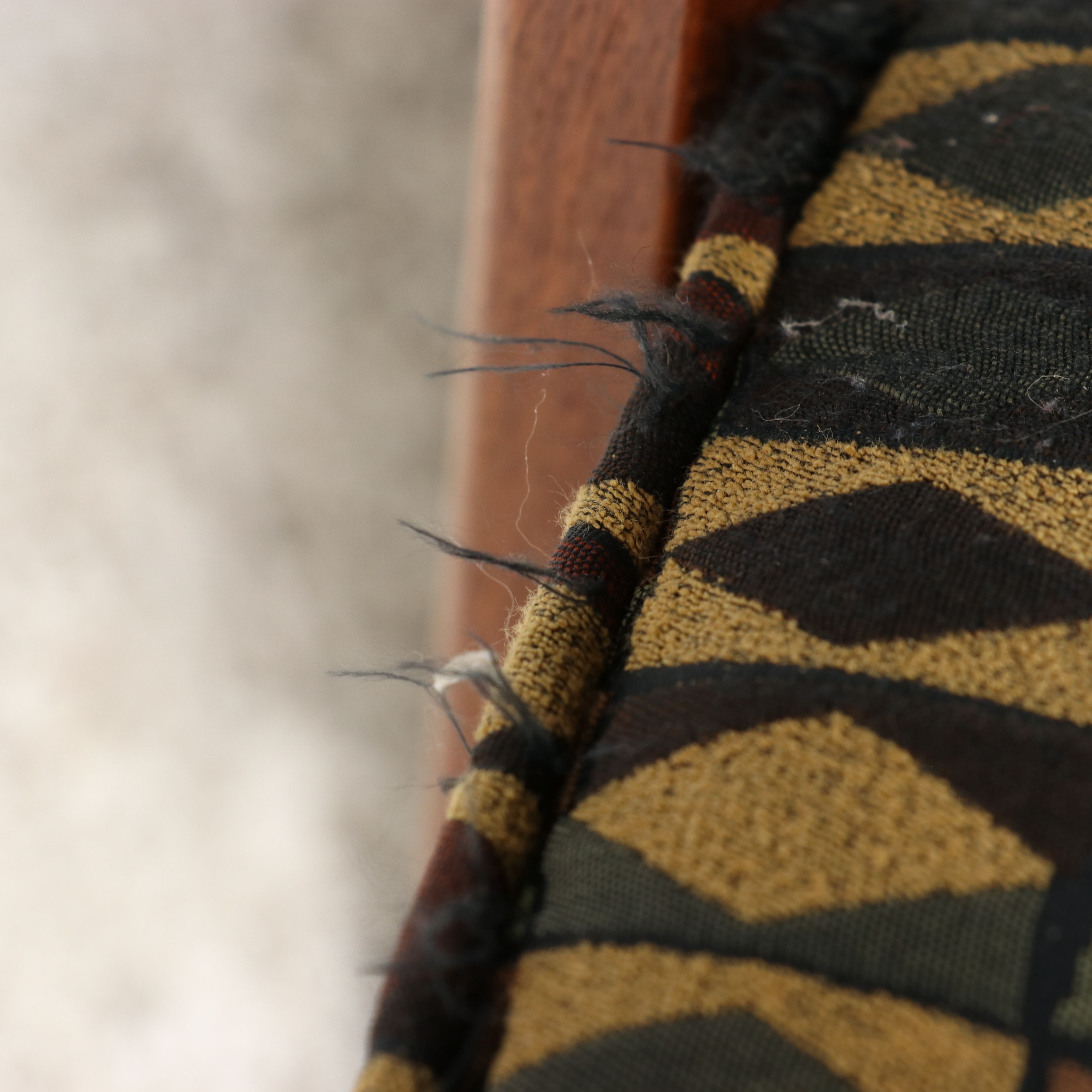 Vintage Selig Danish Modern Teak Armchair