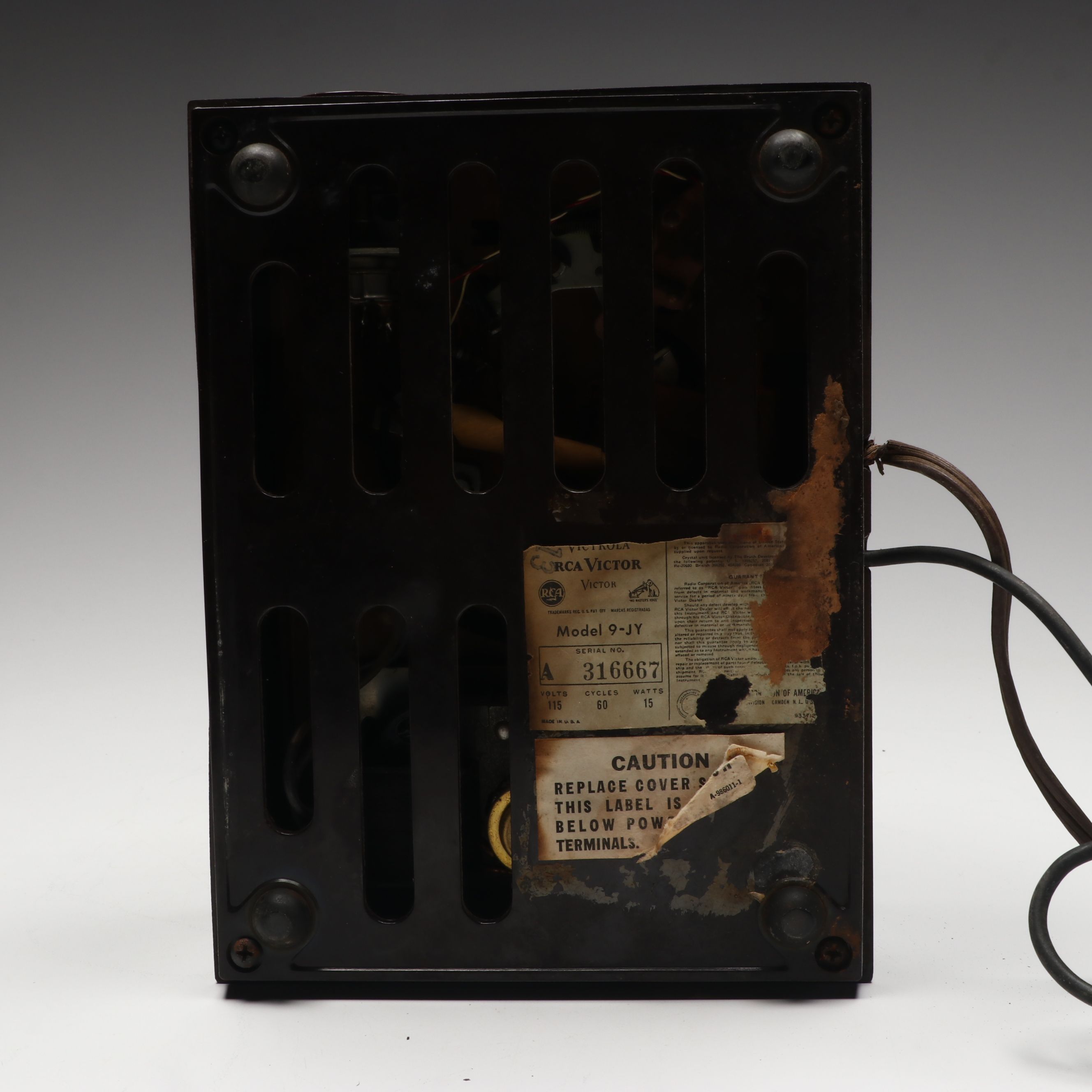 RCA Victor 45 Record Player and Portable "Picnic" Player, Early 20th Century