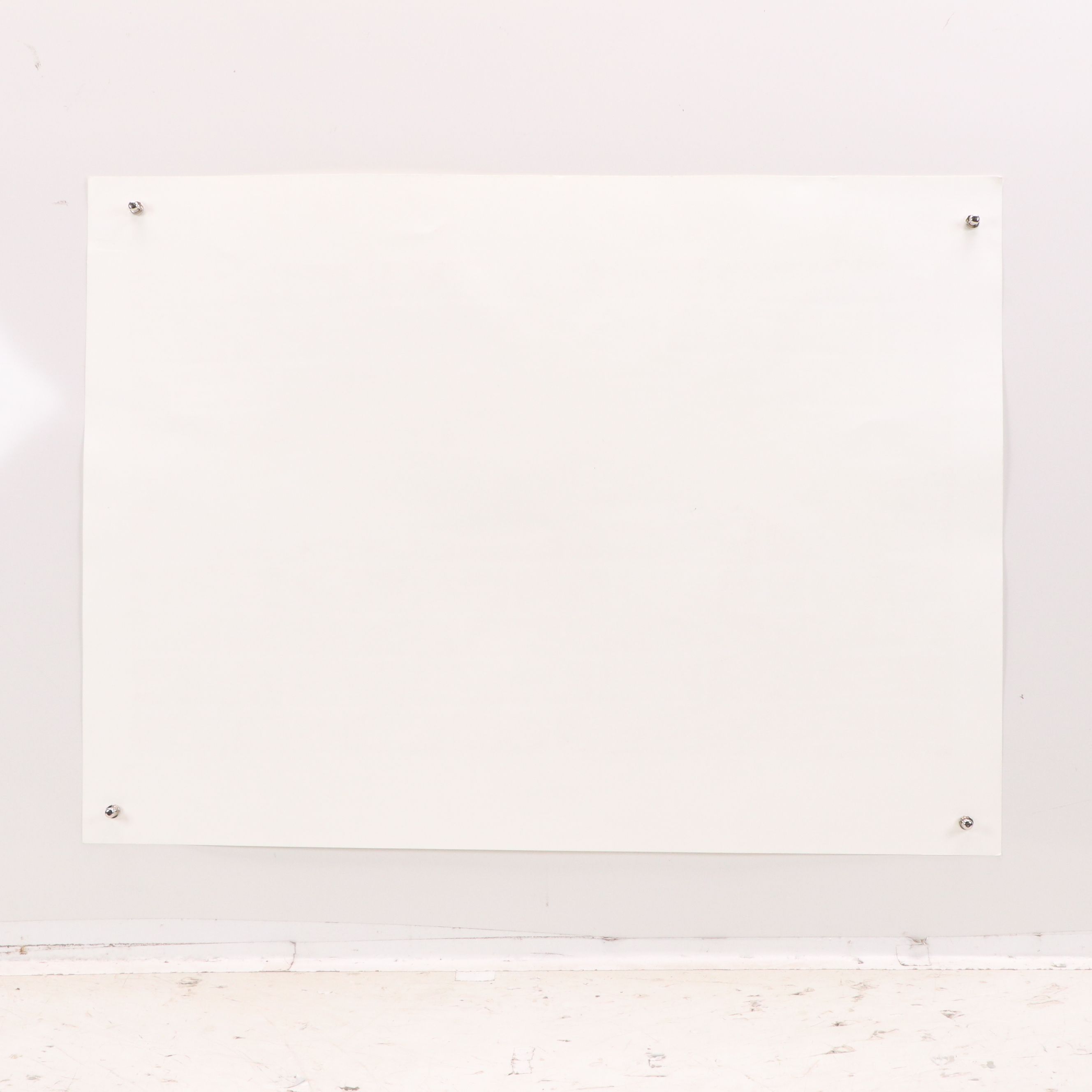 Nick Stavrides Silkscreen on Paper "I Need My Fins to Swim," 2012