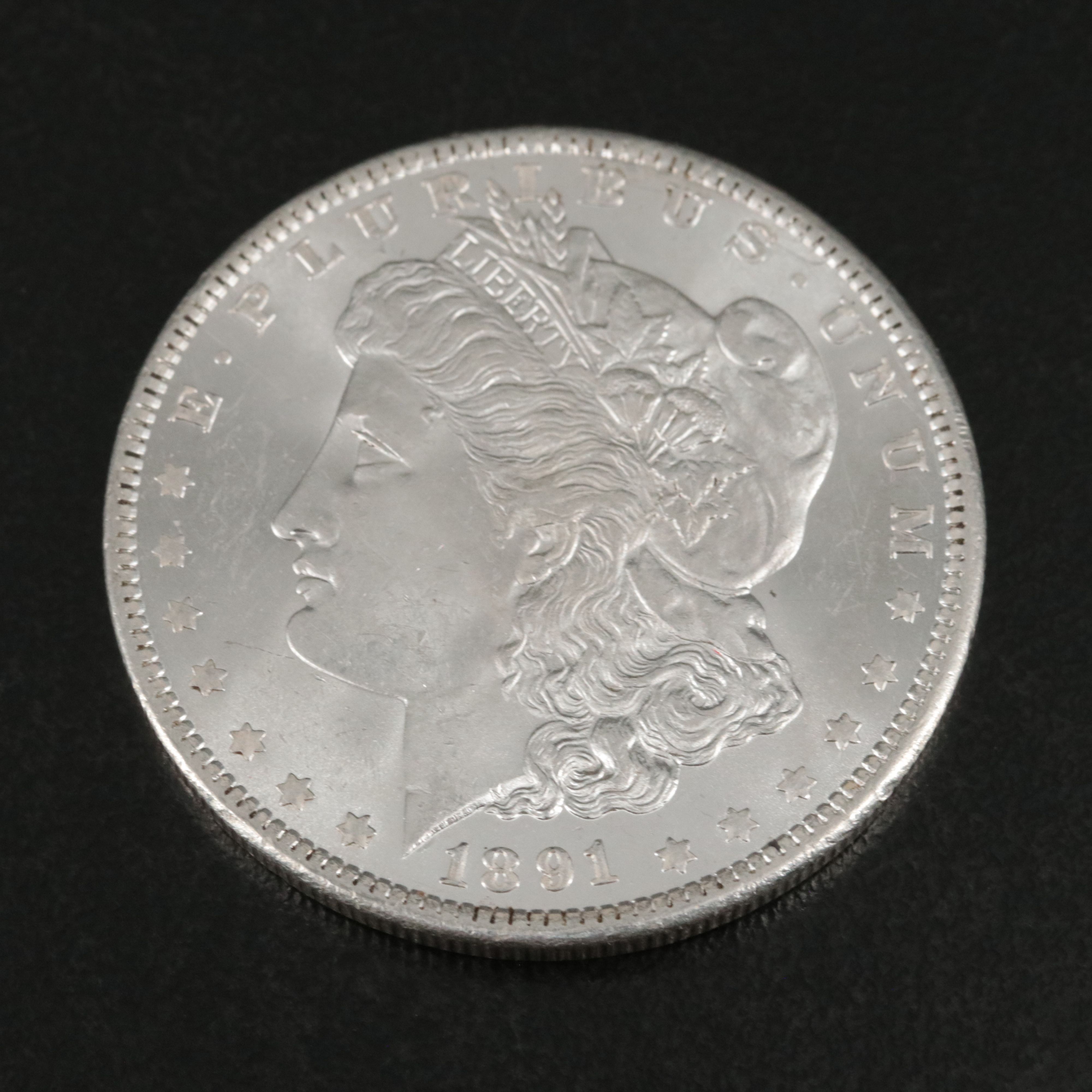 1891 Morgan Silver Dollar