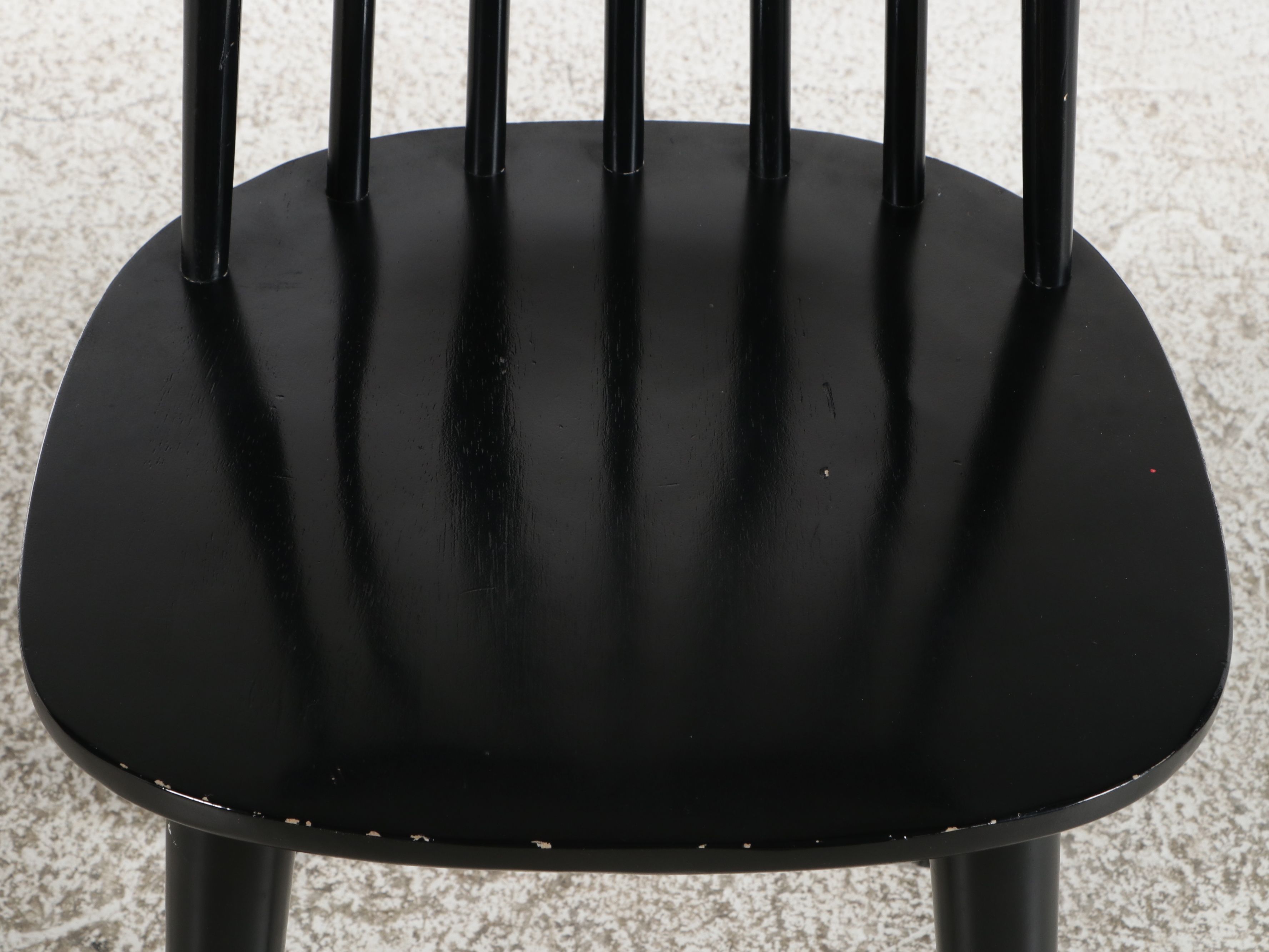 Pair of Contemporary Spindle-Back Side Chairs