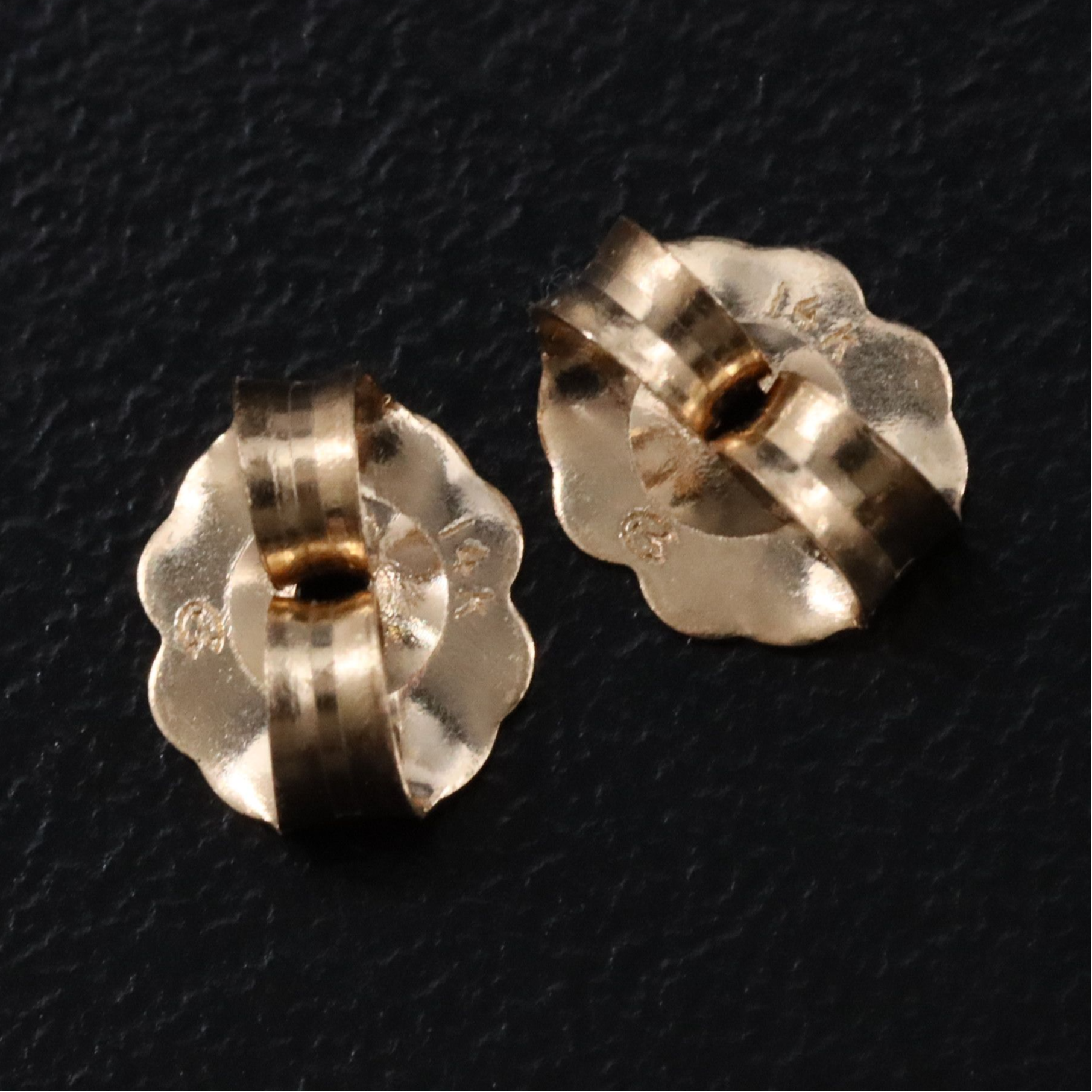 14K Pearl Stud Earrings