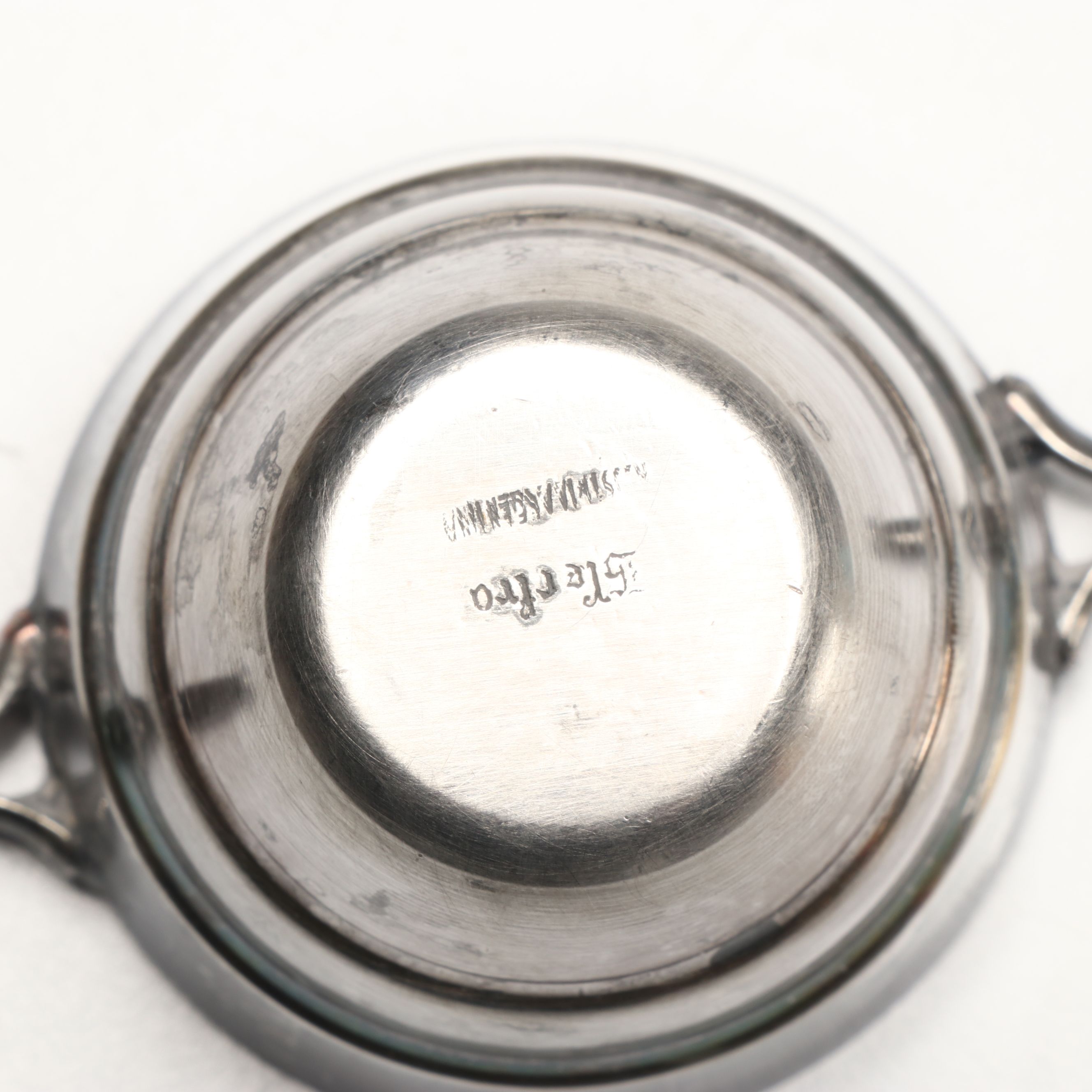 Austin Nichols Wild Turkey Ceramic Pitcher with Sterling and Metal Jiggers