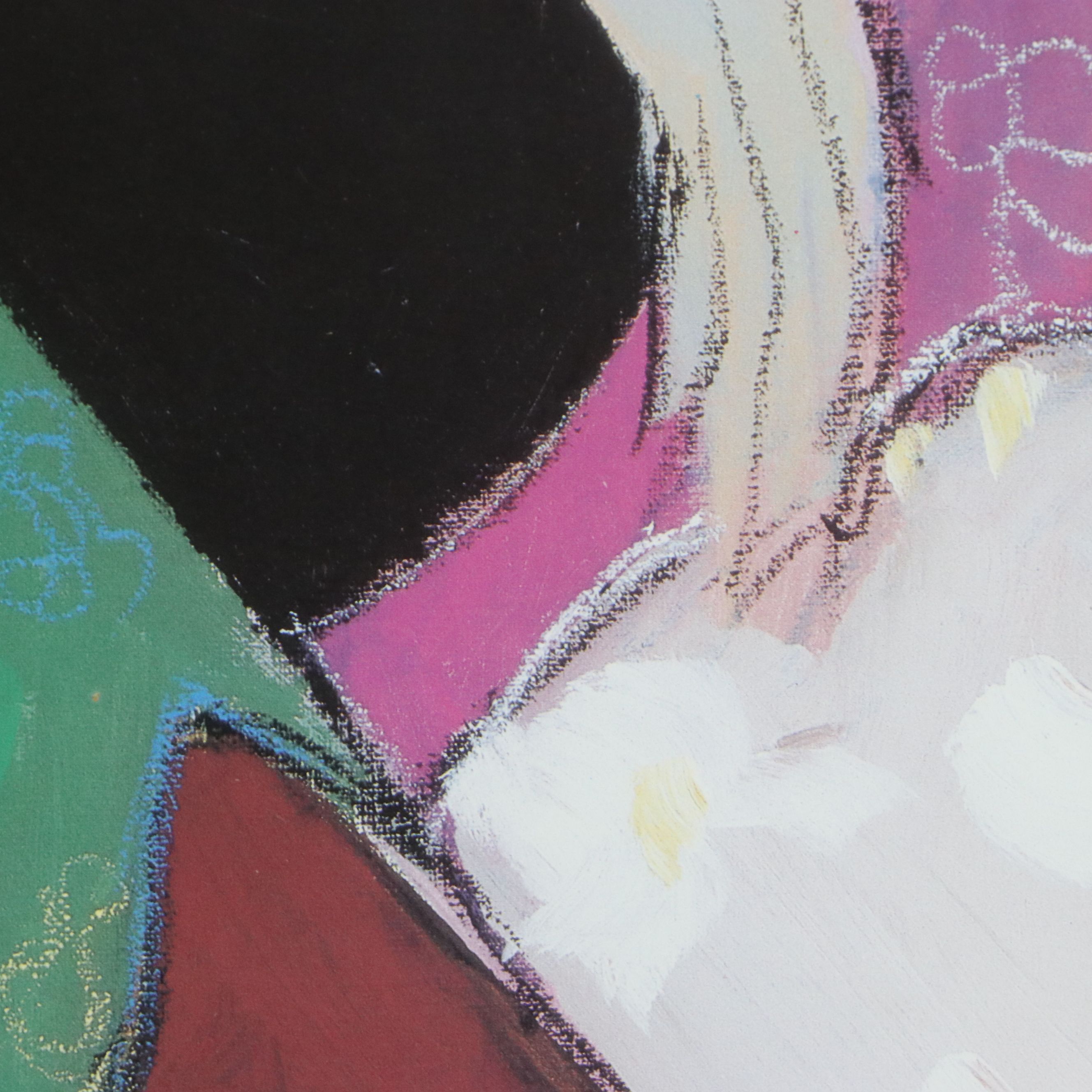 Offset Lithograph After Itzchak Tarkay "In The Lounge"