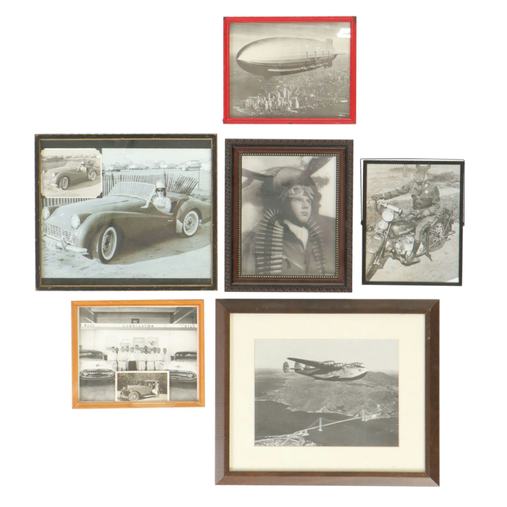 Mid-Century Black and White Photographs of Aircrafts, Soldiers and More