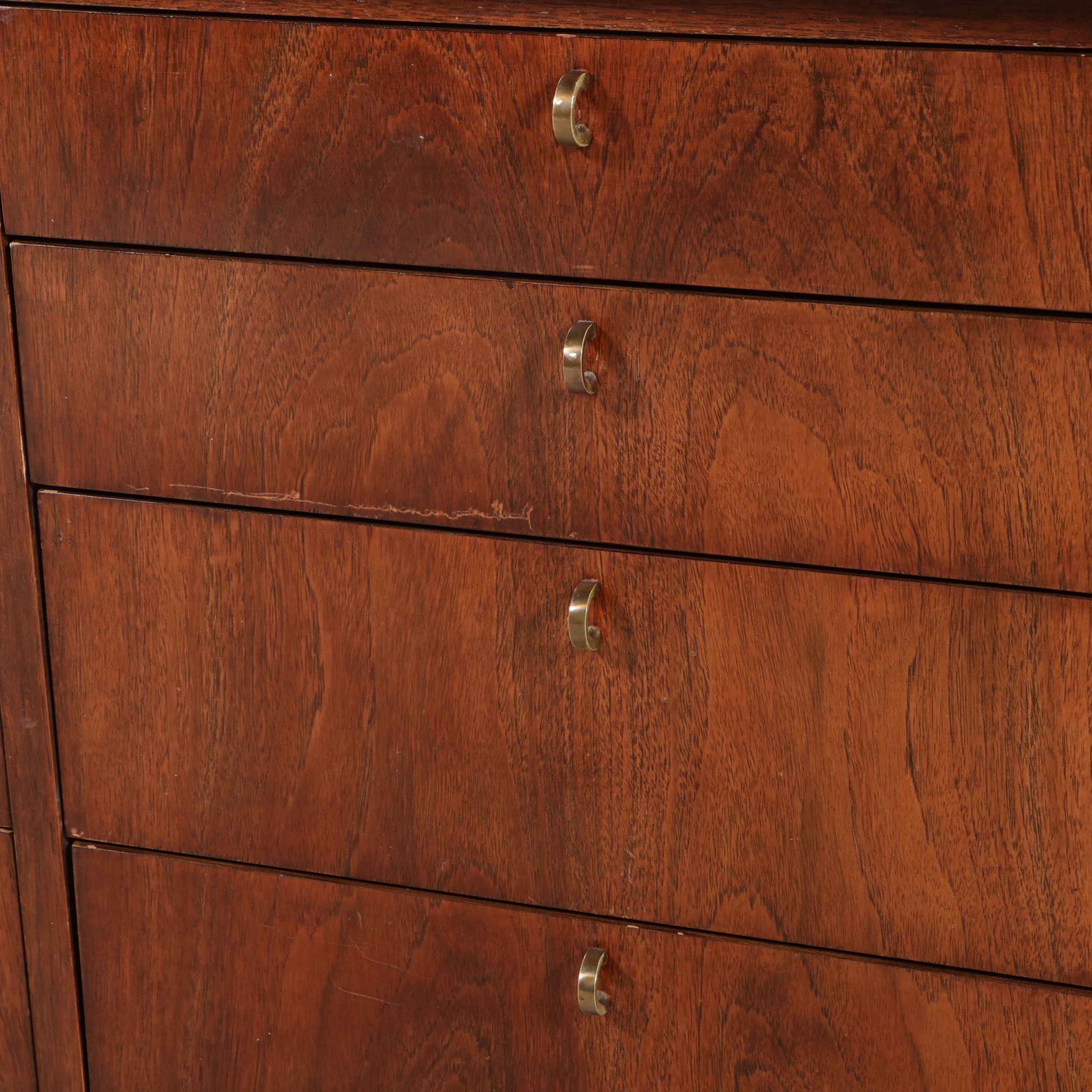 Century Furniture Contemporary Mahogany Triple Dresser