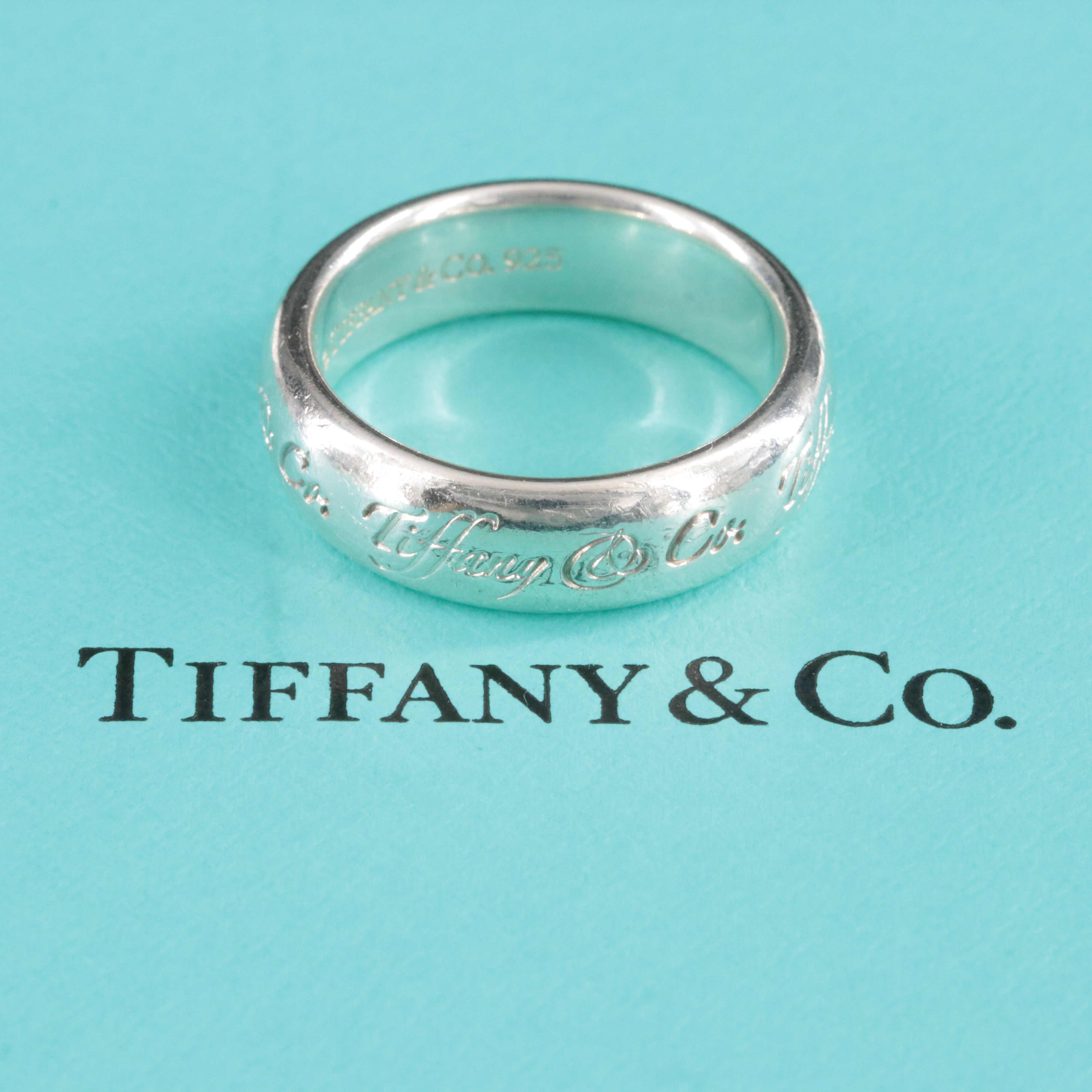 Tiffany & Co. Notes Sterling Domed Ring