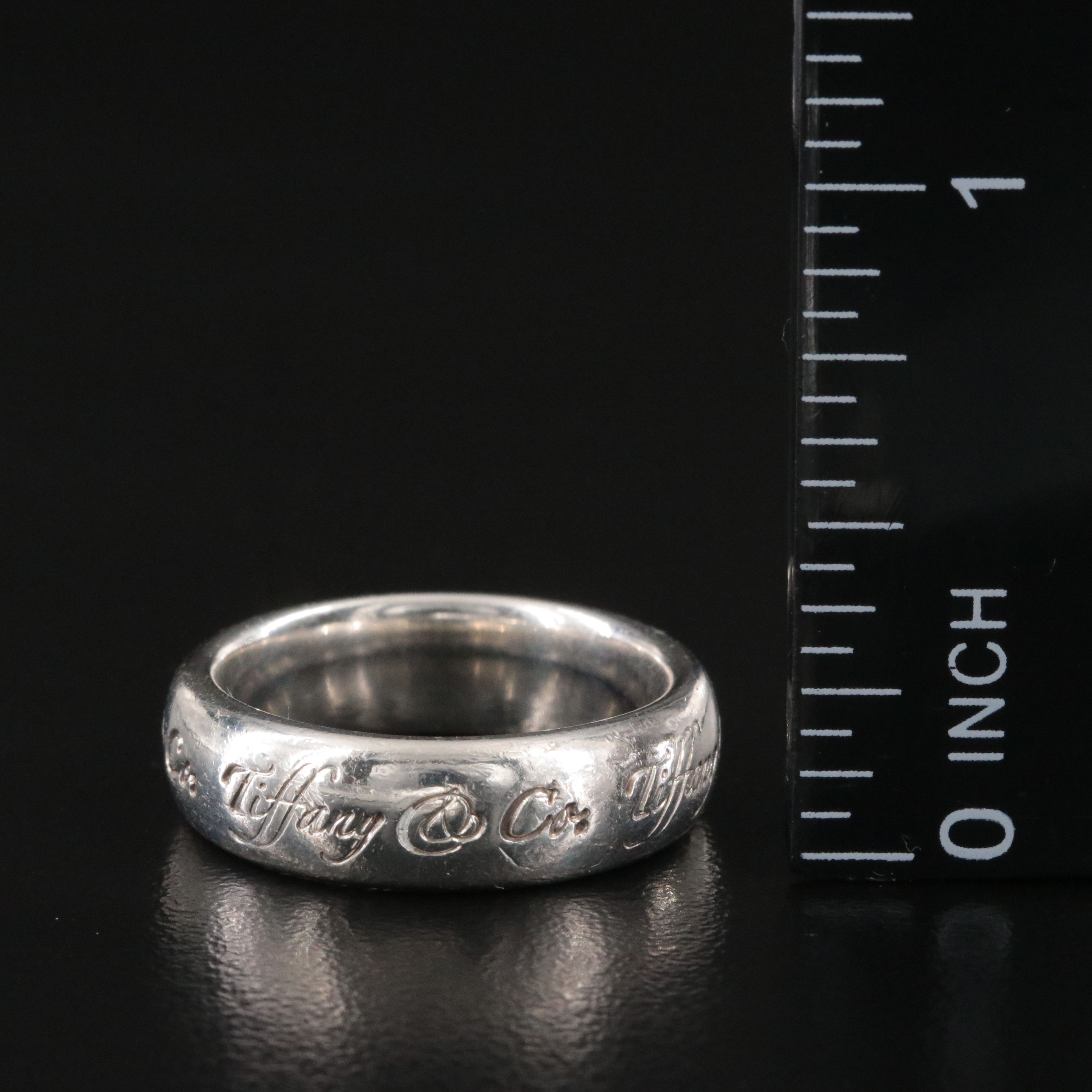 Tiffany & Co. Notes Sterling Domed Ring