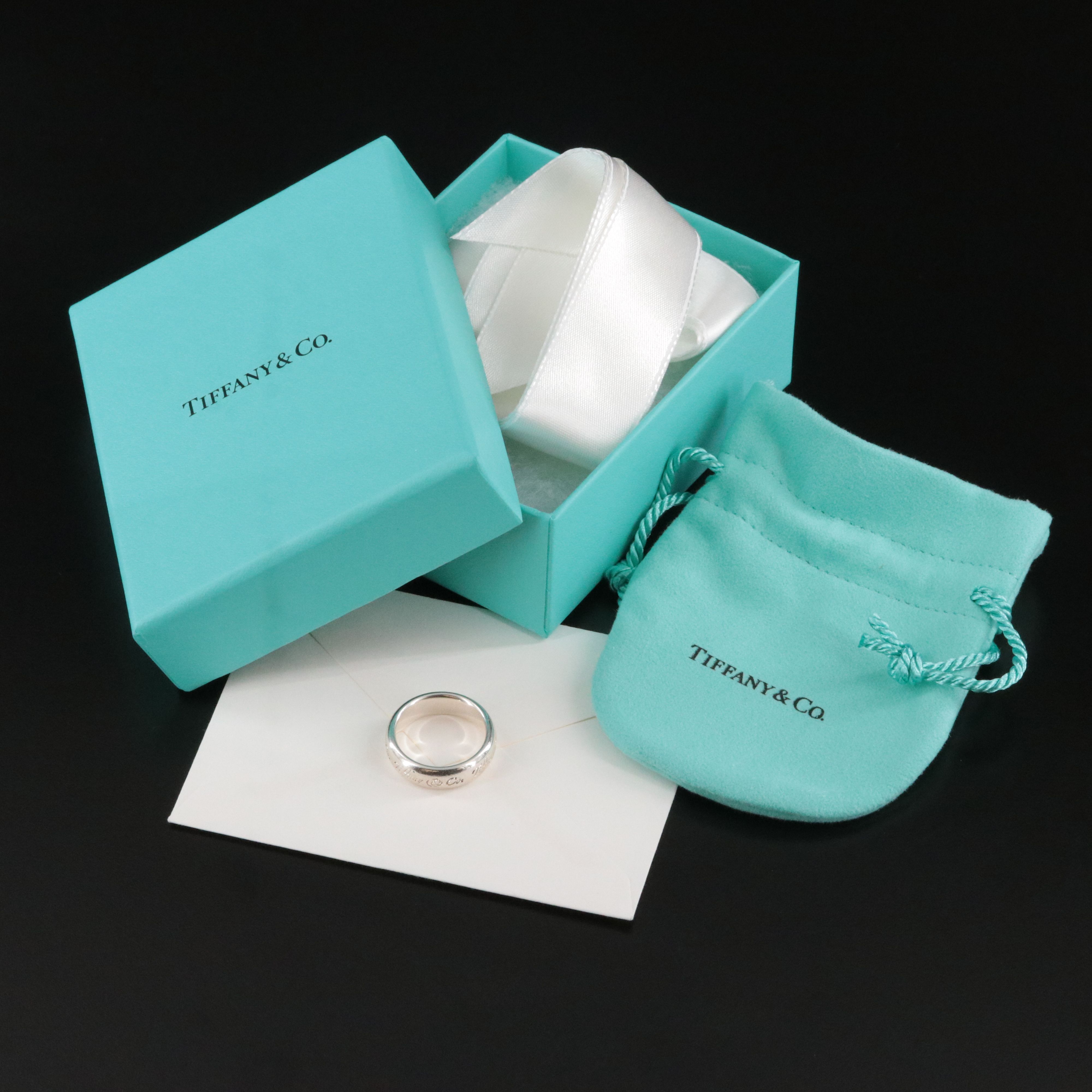Tiffany & Co. Notes Sterling Domed Ring