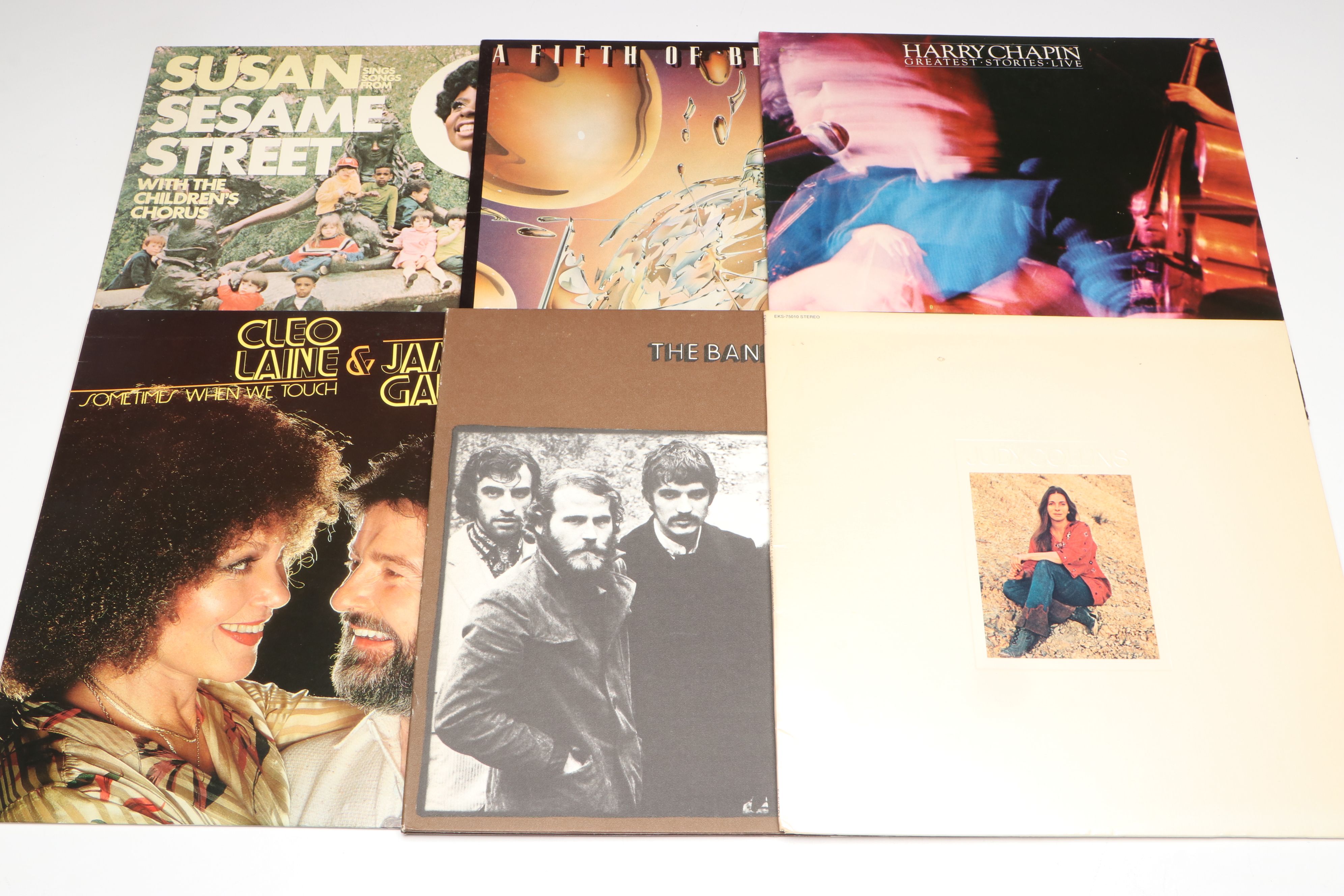 Emmylou Harris, Carole King, Glen Campbell, and More Vinyl Records