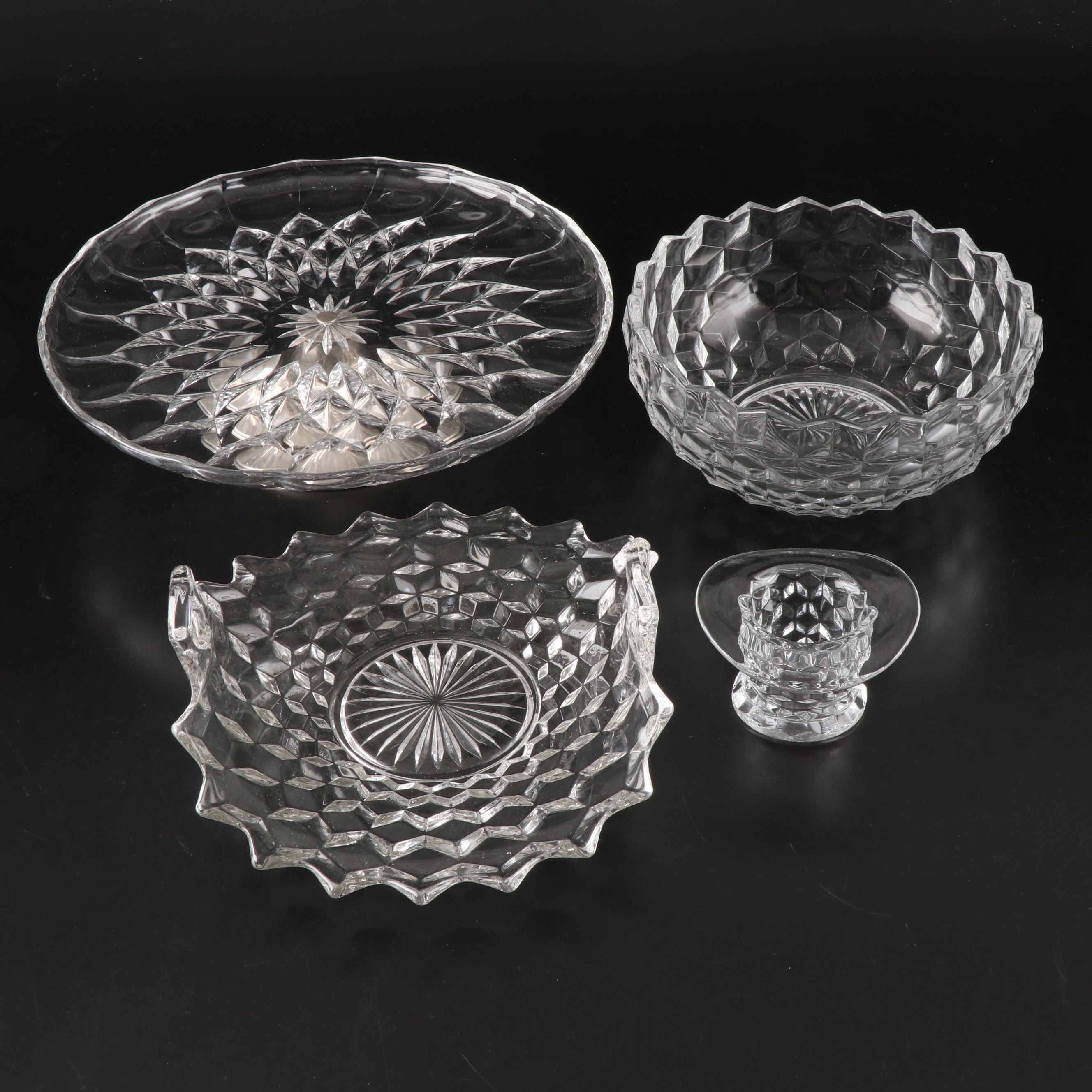 Fostoria "American Clear" Crystal Serveware