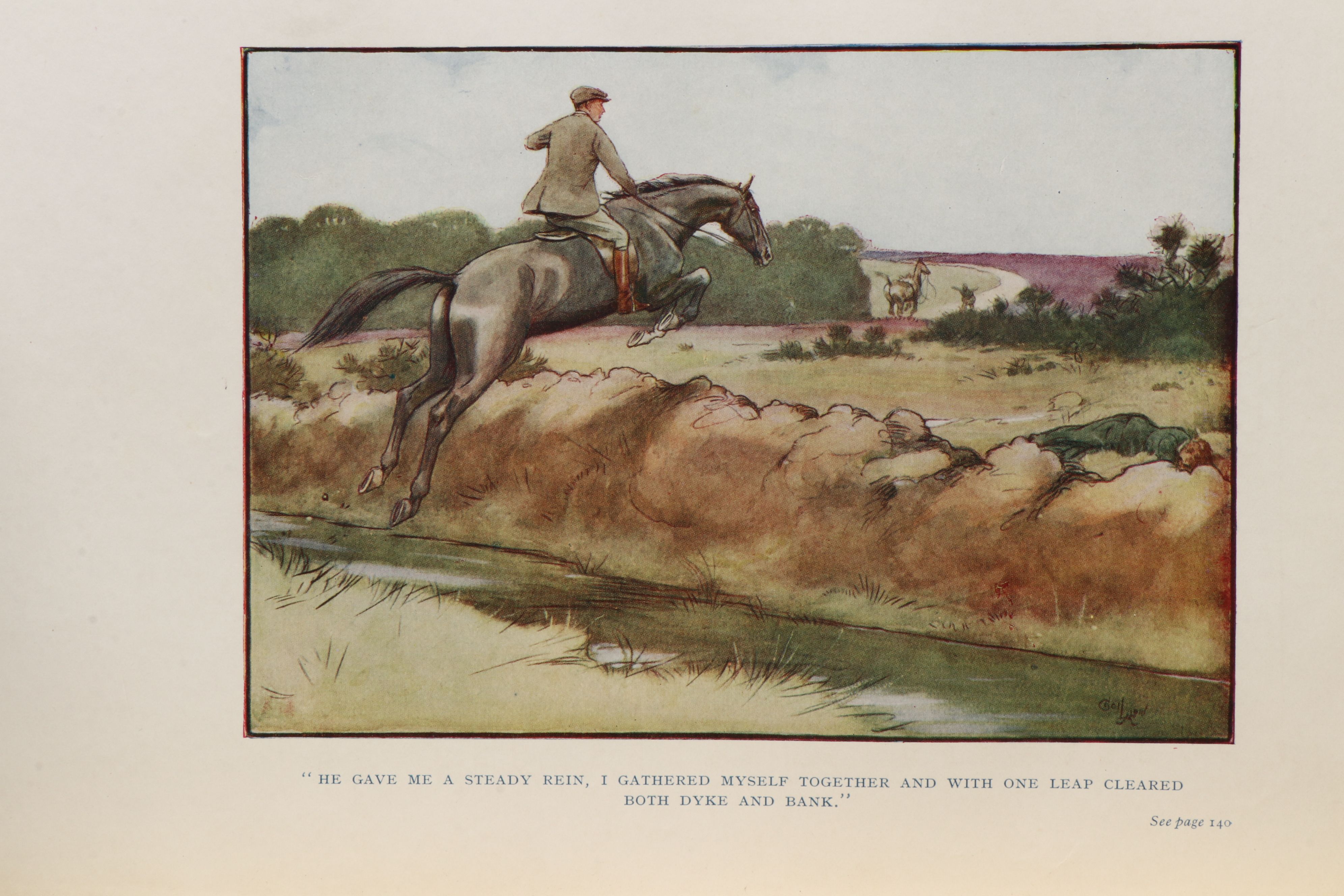 Cecil Aldin Illustrated "Black Beauty" by Anna Sewell, Early 20th Century