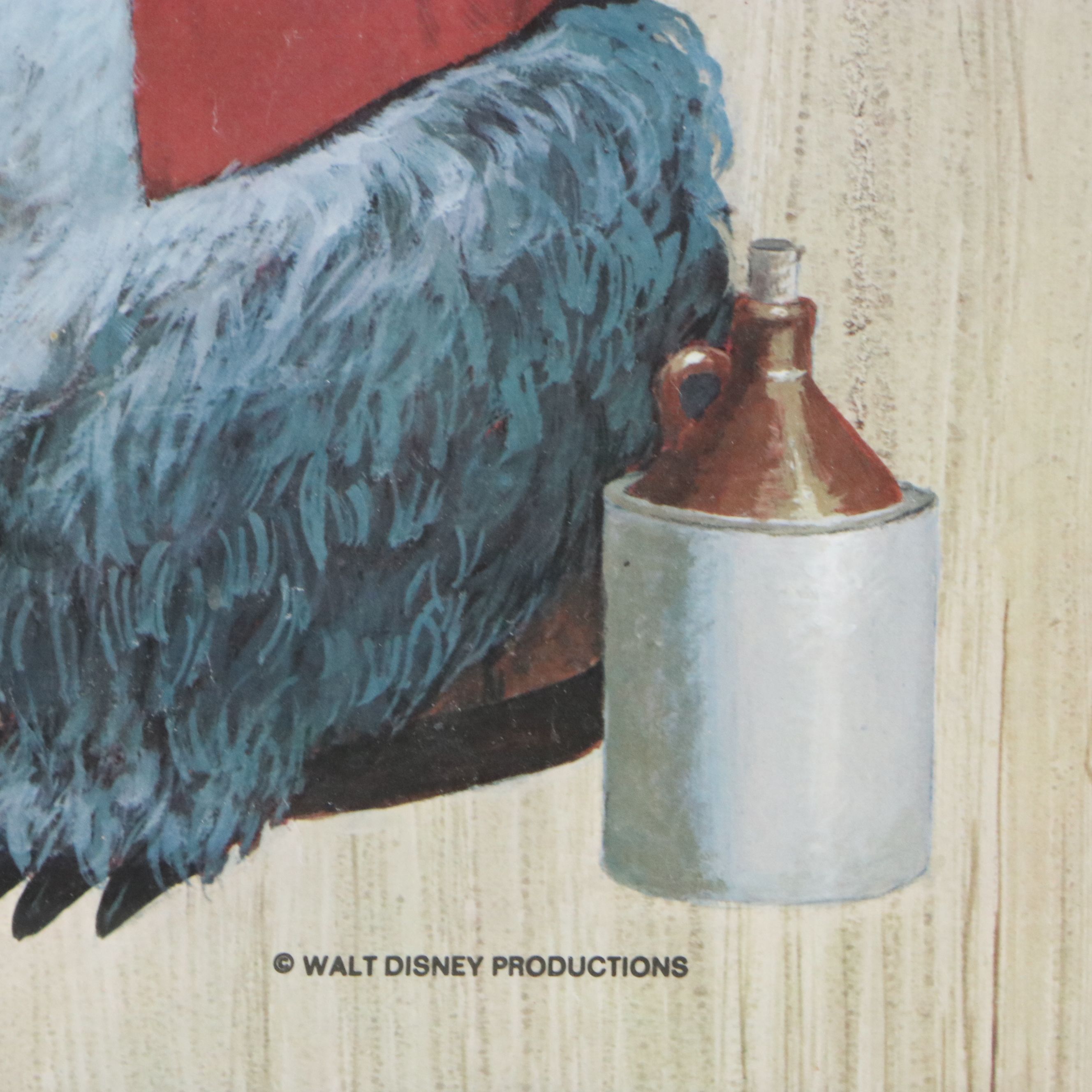 Walt Disney Productions Offset Lithograph "Big Al," Late 20th Century