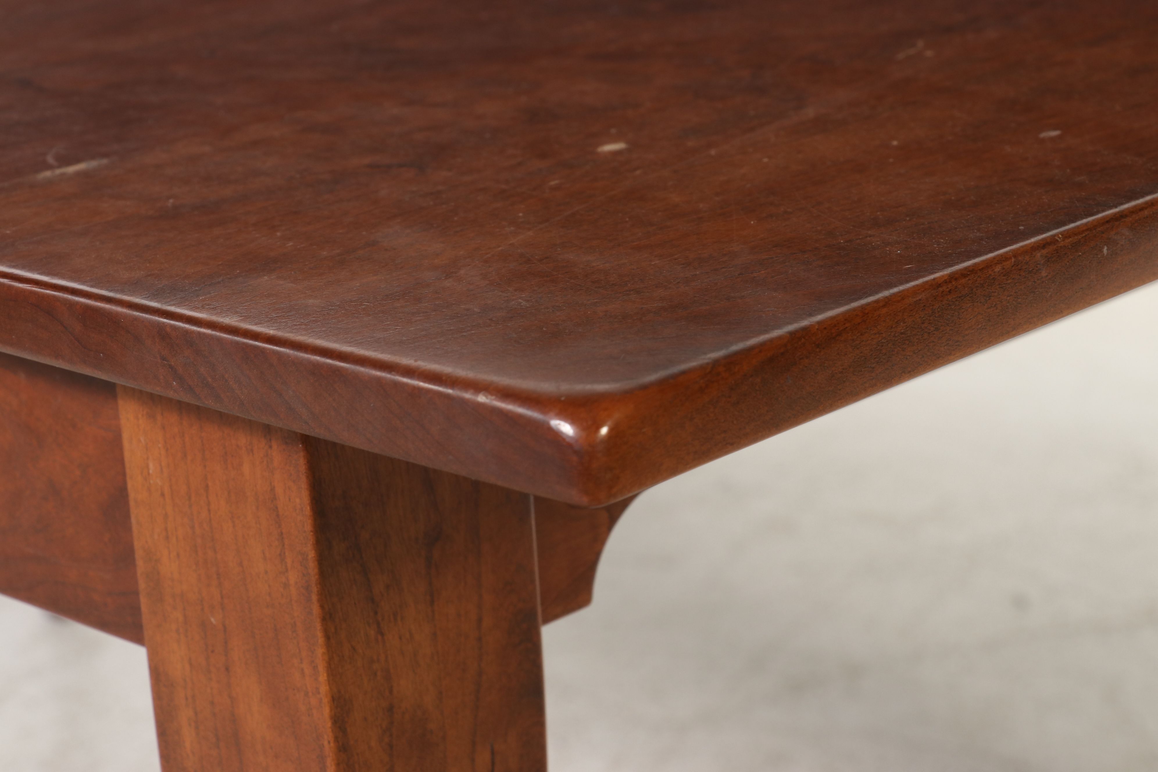 Mid Century Modern Style Cherry Dining Table