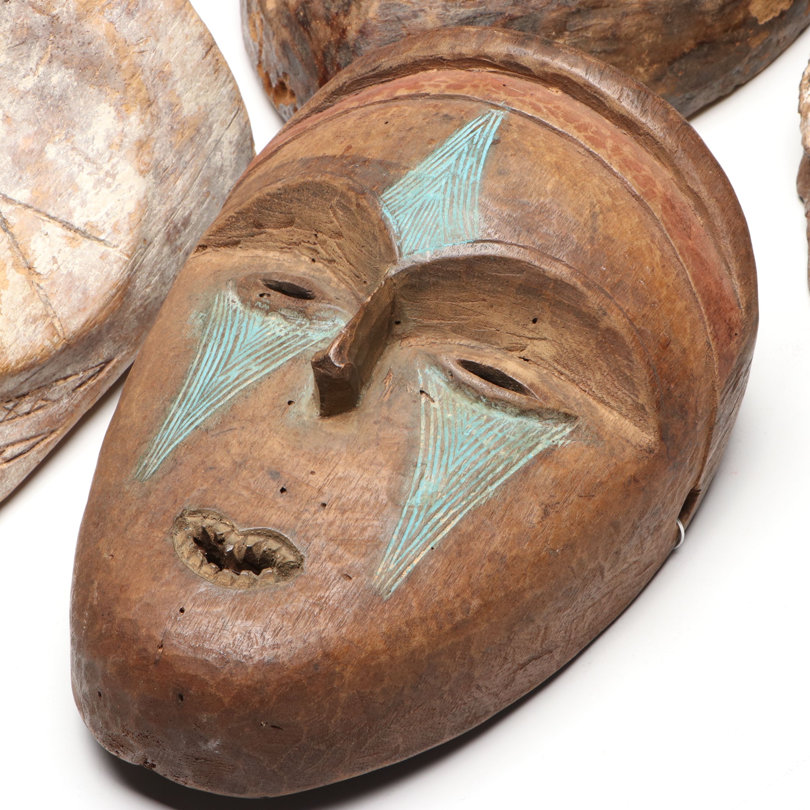 West African Guro, Baule Mblo, Bembe, Fang Ngil, Other Passport Masks