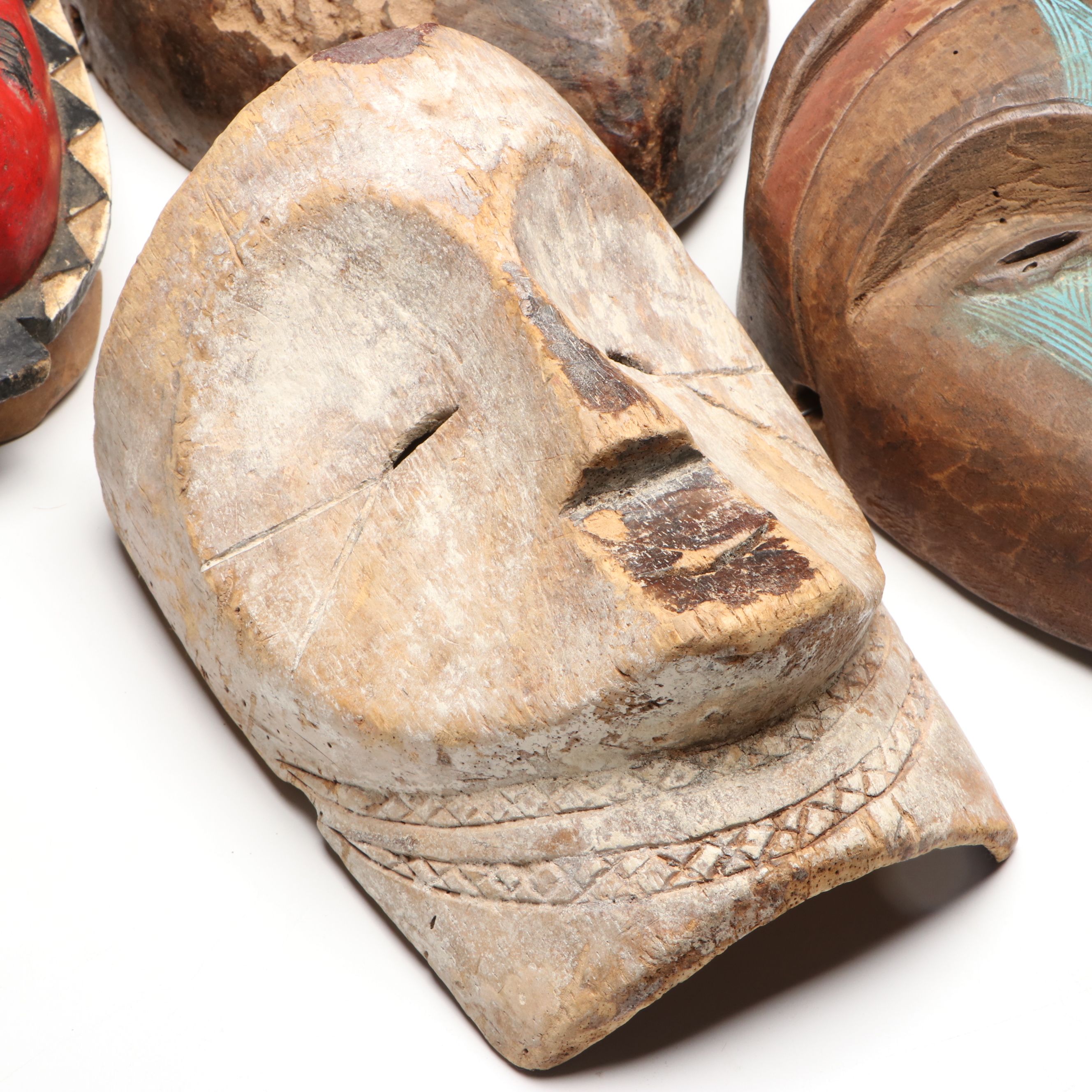 West African Guro, Baule Mblo, Bembe, Fang Ngil, Other Passport Masks
