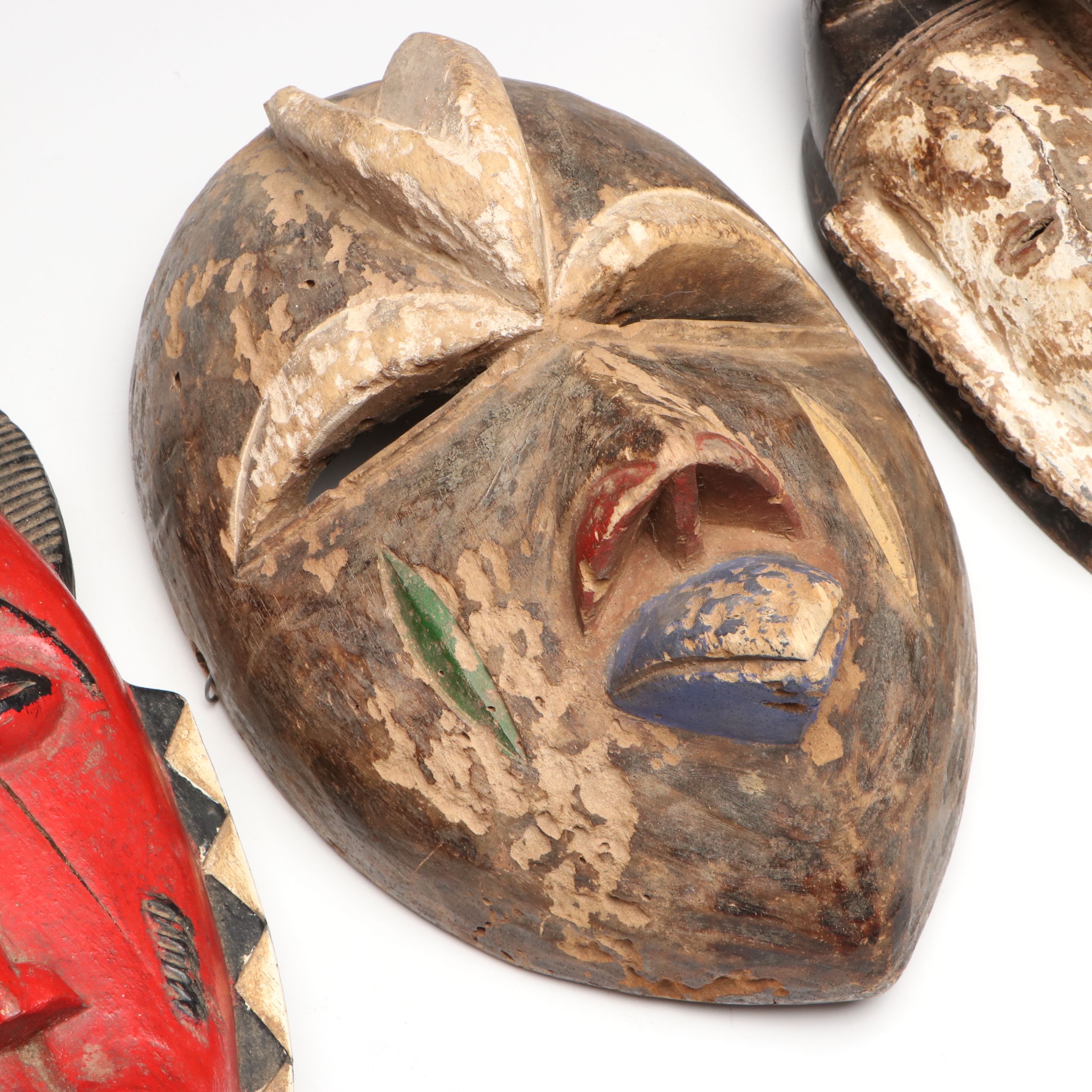 West African Guro, Baule Mblo, Bembe, Fang Ngil, Other Passport Masks