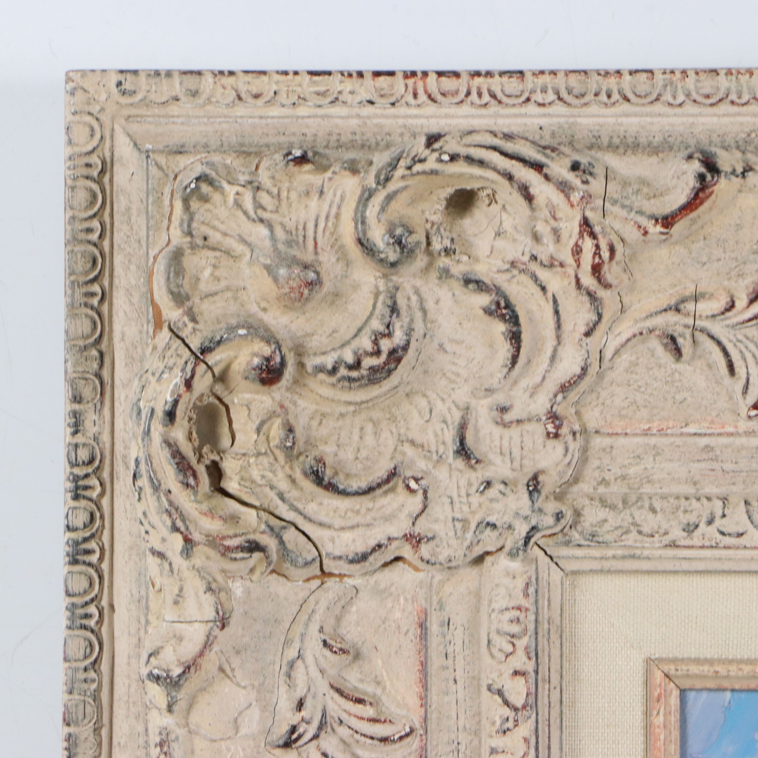 Hans Ressdorf Oil Painting "Gossip in Acoma," 20th to 21st Century