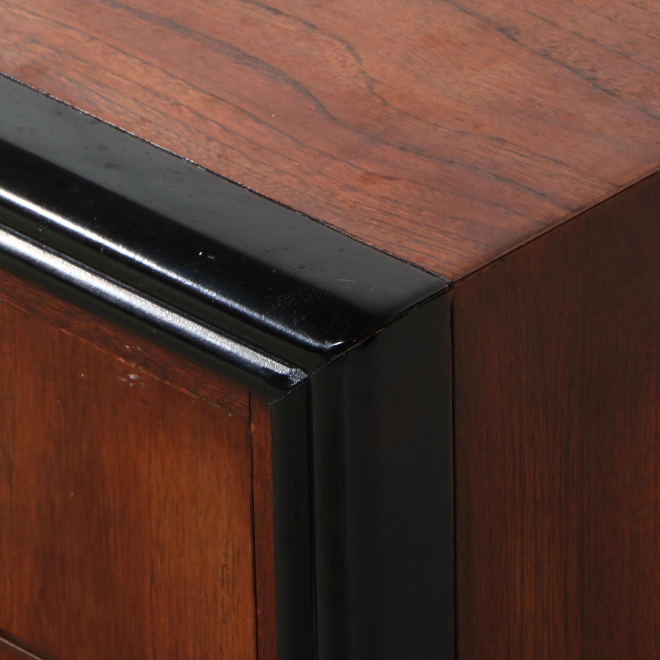 Pair of Century Furniture Mahogany Nightstands