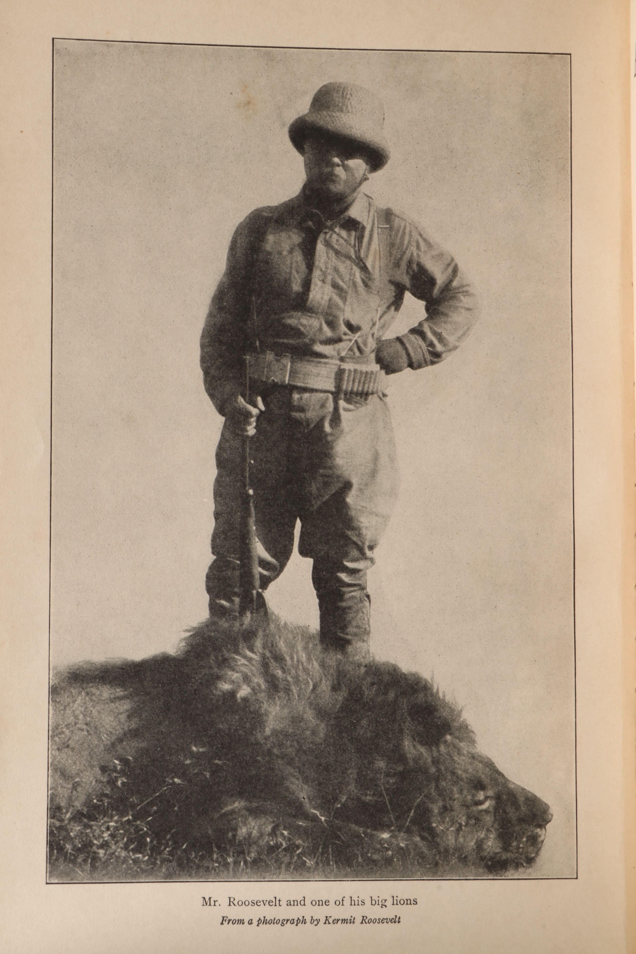 First Trade Edition "African Game Trails" by Theodore Roosevelt, 1910