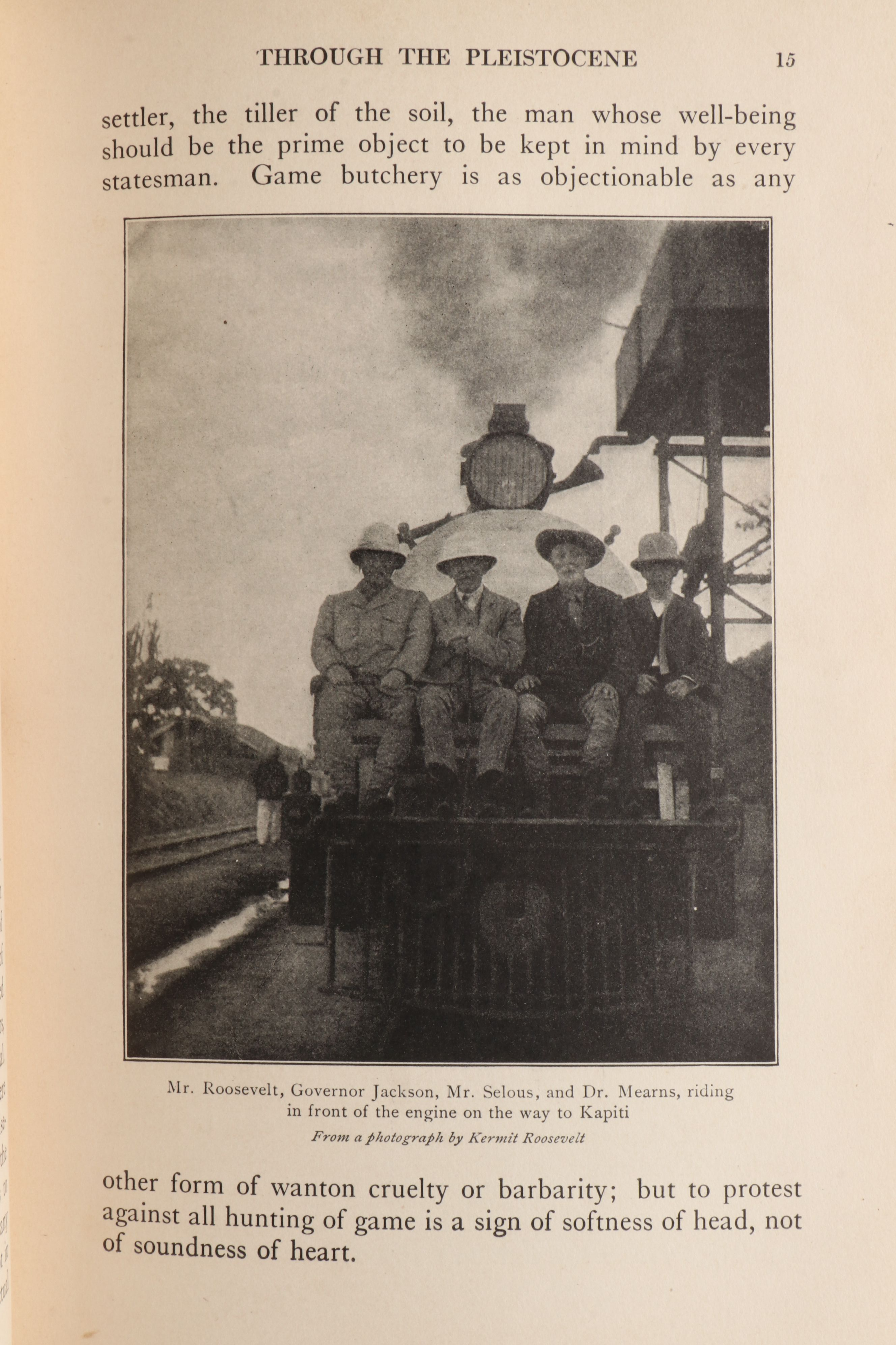 First Trade Edition "African Game Trails" by Theodore Roosevelt, 1910