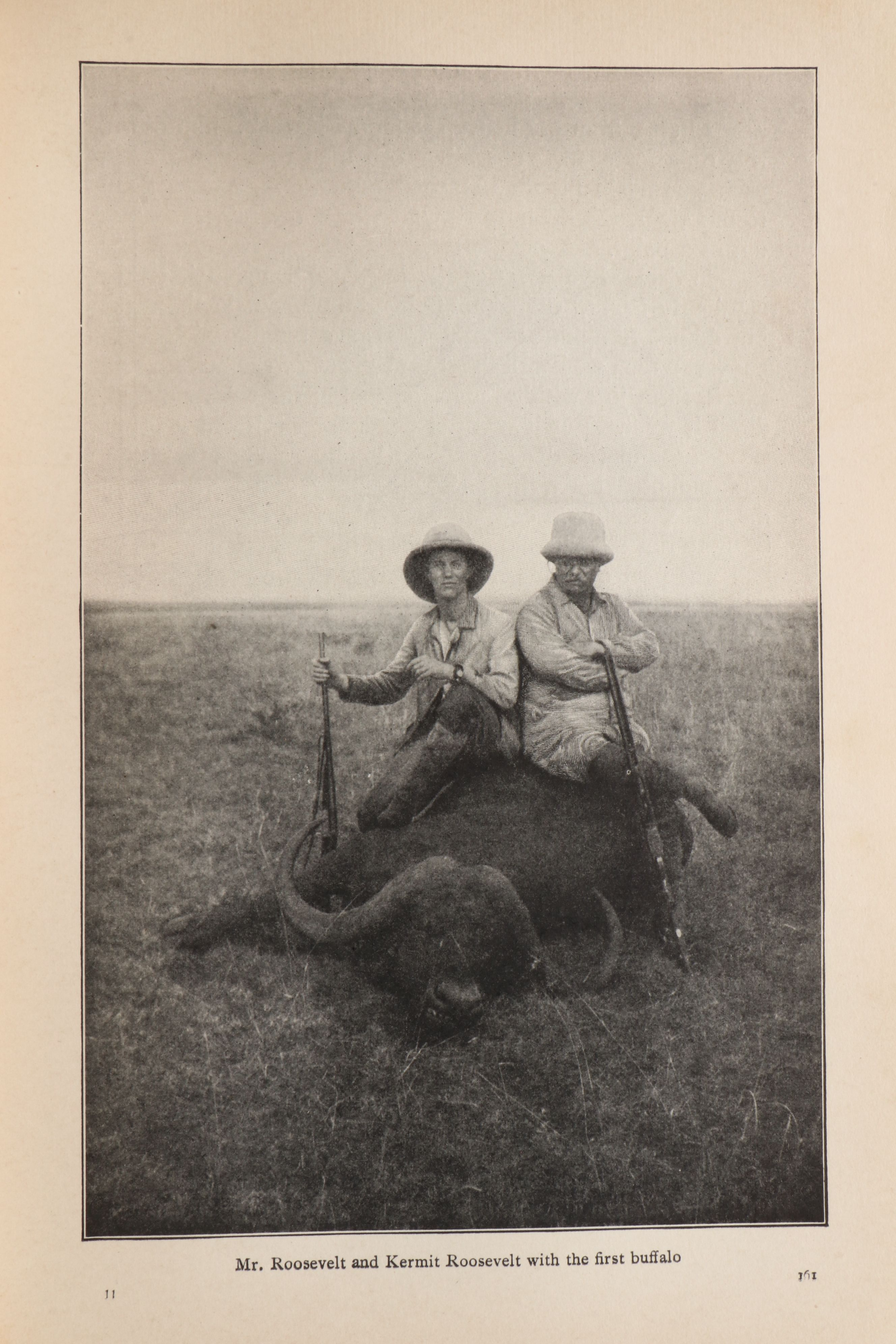 First Trade Edition "African Game Trails" by Theodore Roosevelt, 1910