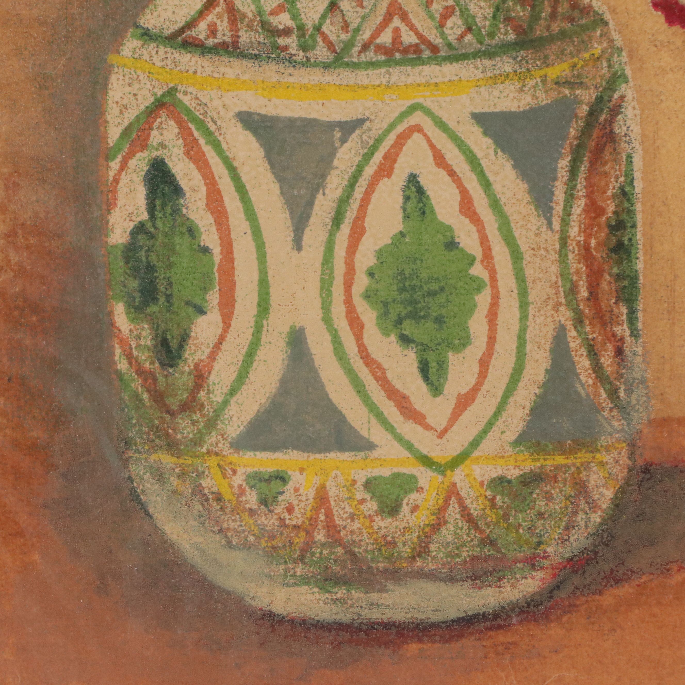 Marie Macpherson Silkscreen on Paper "Bouquet (Field Bouquet)," Circa 1947