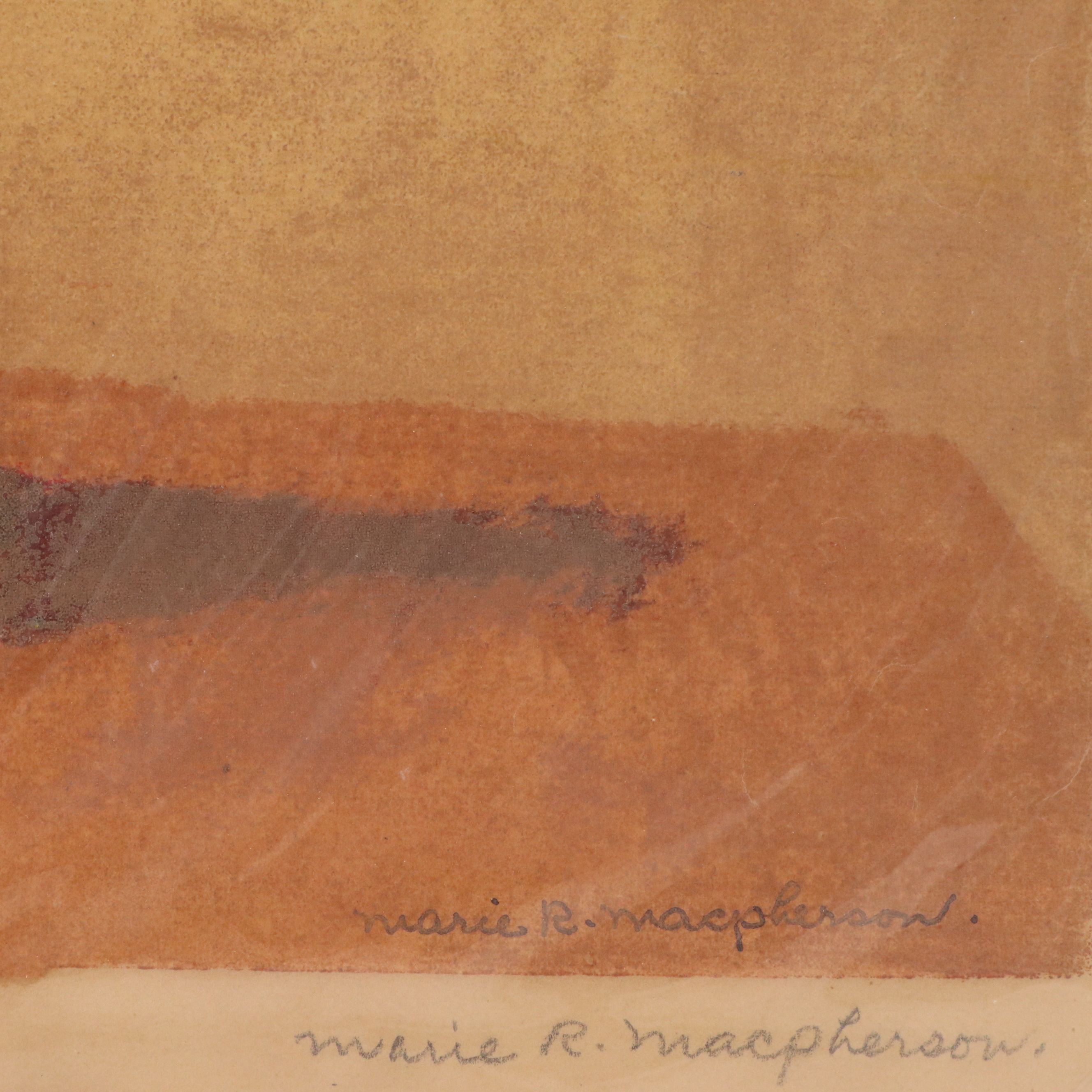 Marie Macpherson Silkscreen on Paper "Bouquet (Field Bouquet)," Circa 1947