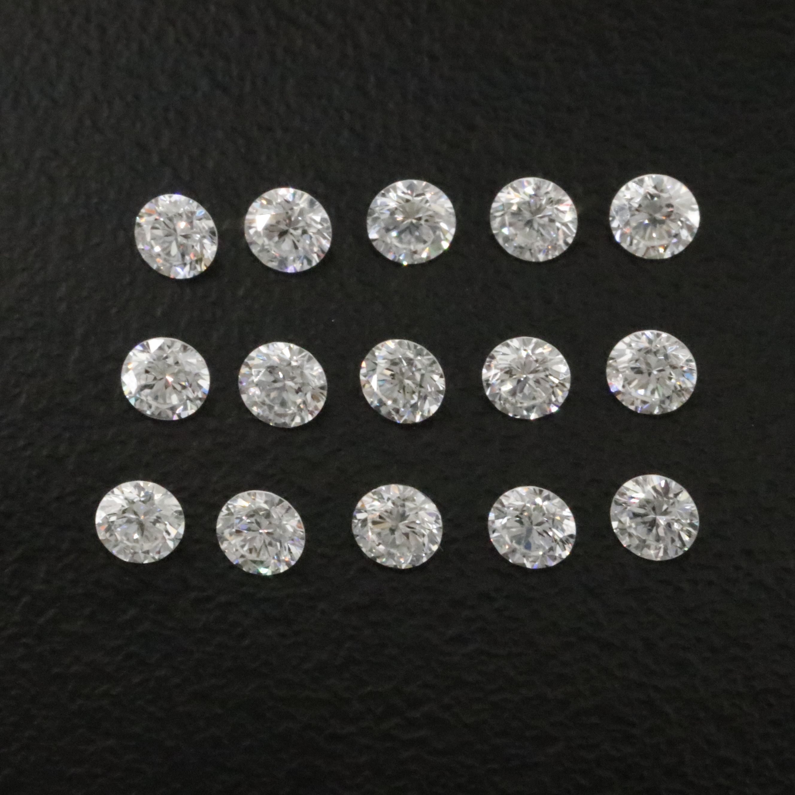 Loose 1.51 CTW Lab Grown Diamond Lot