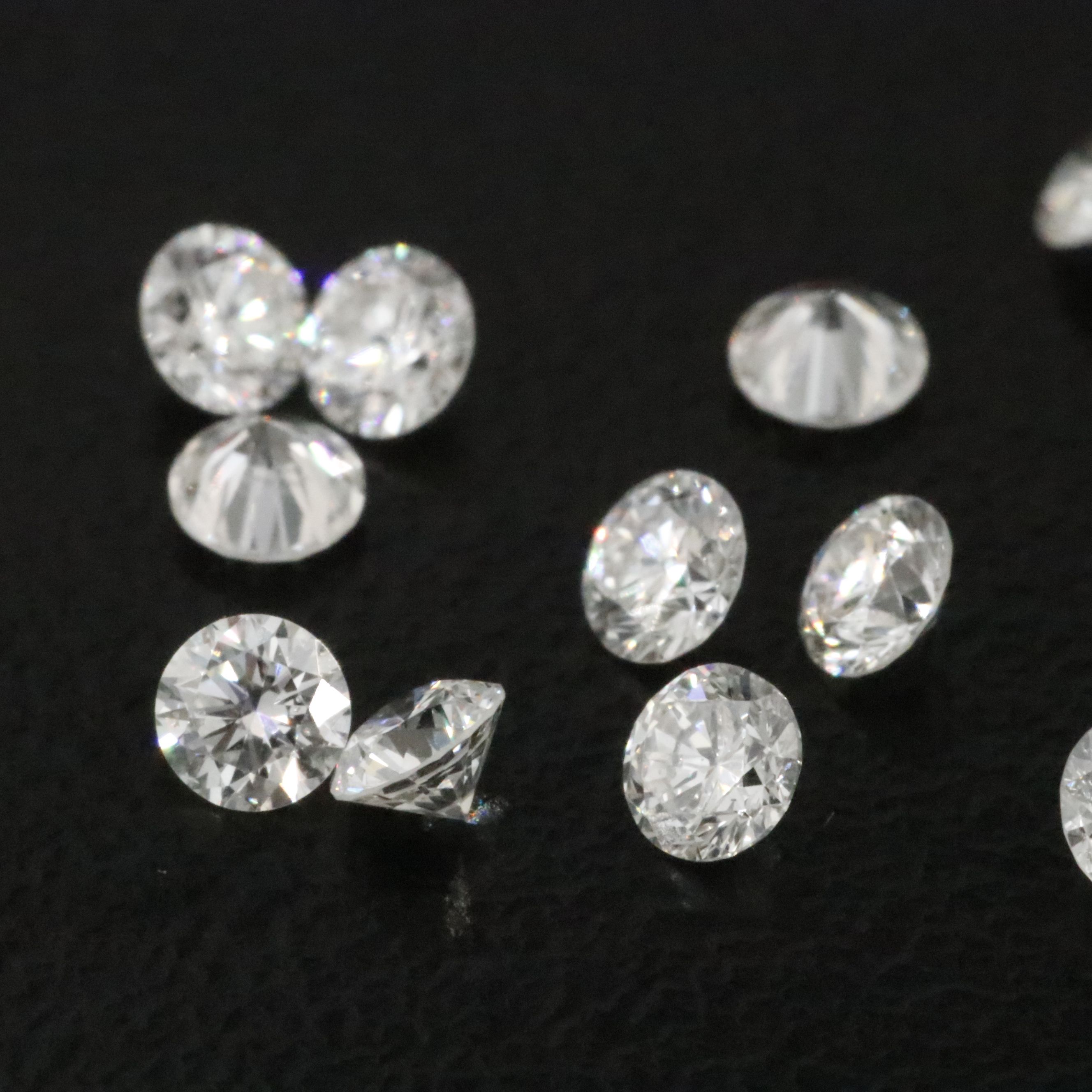 Loose 1.51 CTW Lab Grown Diamond Lot