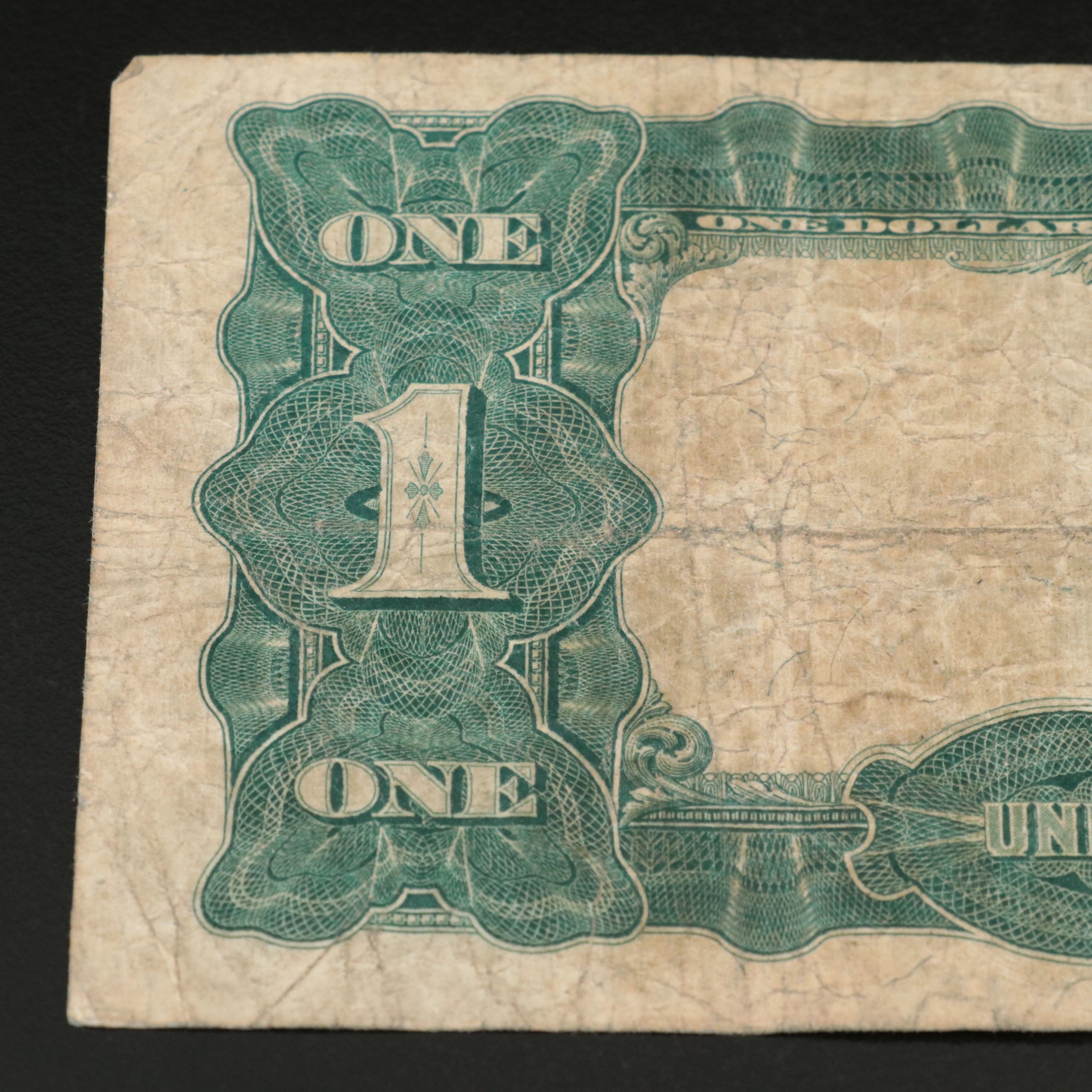 1899 Black Eagle One Dollar Silver Certificate