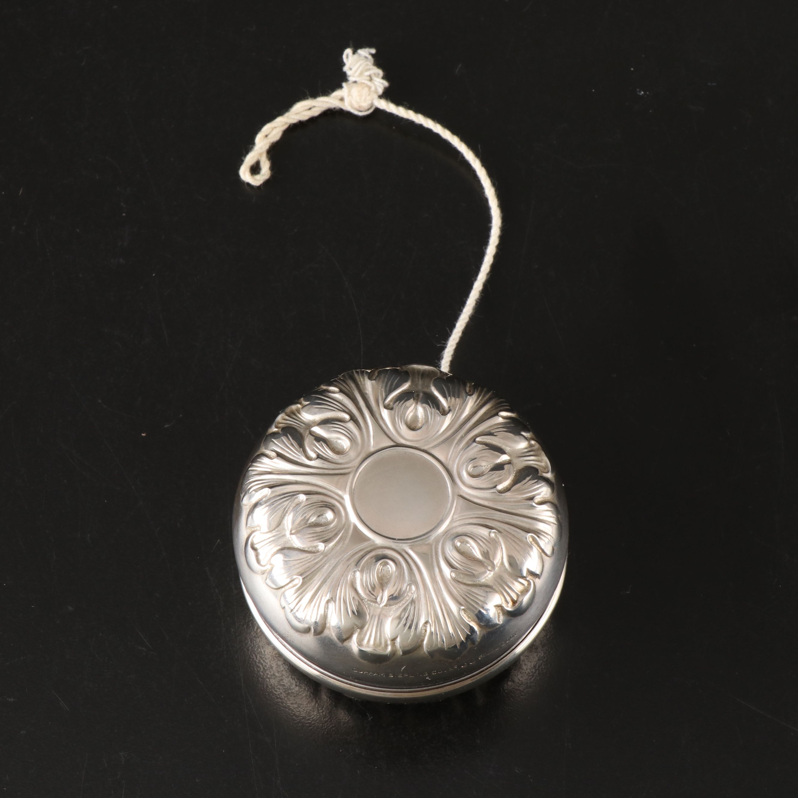 Gorham Sterling Silver Yo-Yo with String, Mid to Late 20th Century