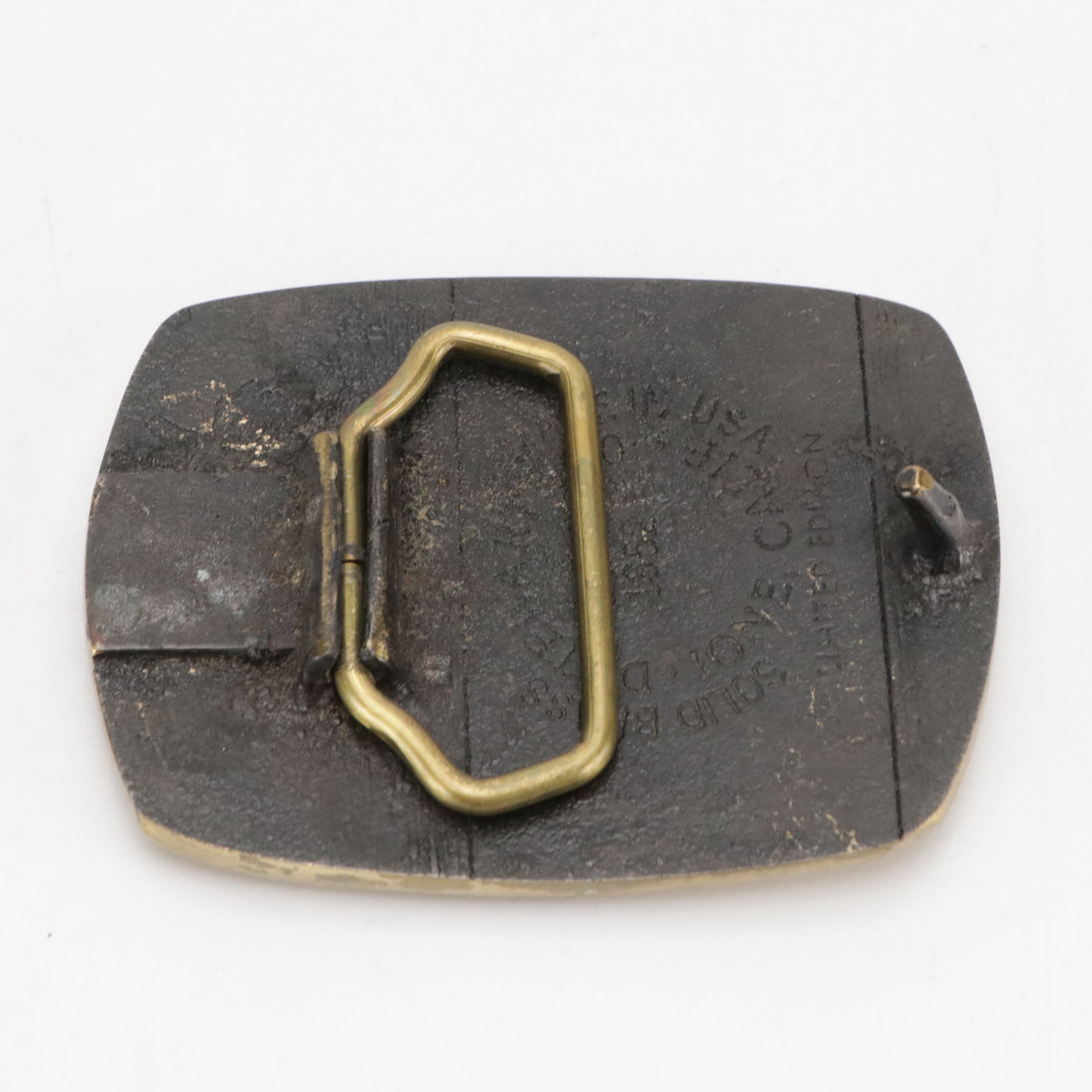 The Lodi Brass Buckle with Box