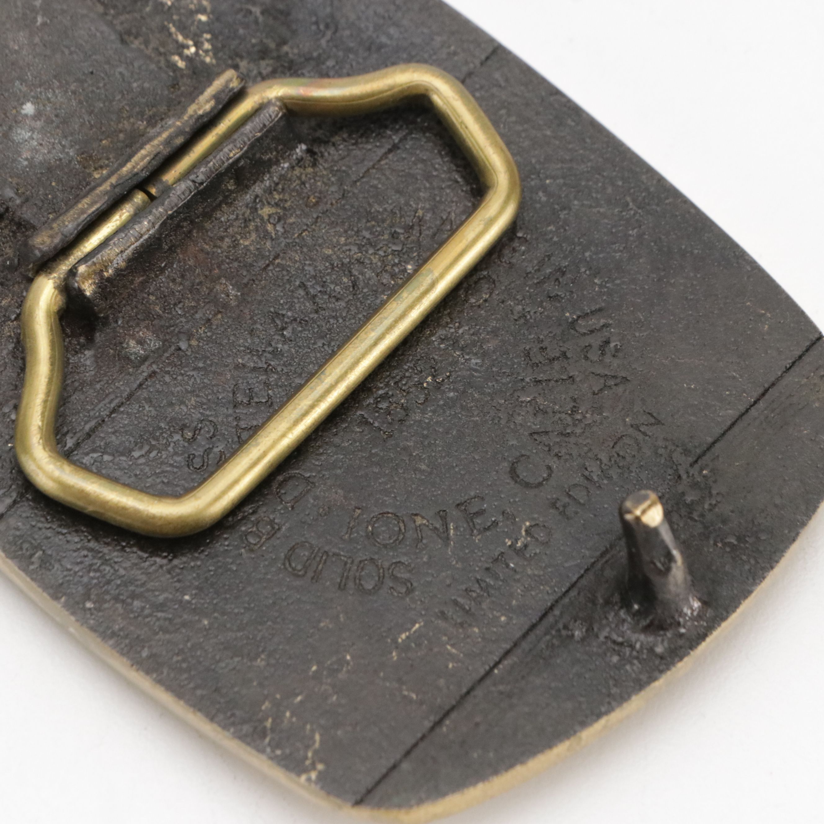 The Lodi Brass Buckle with Box