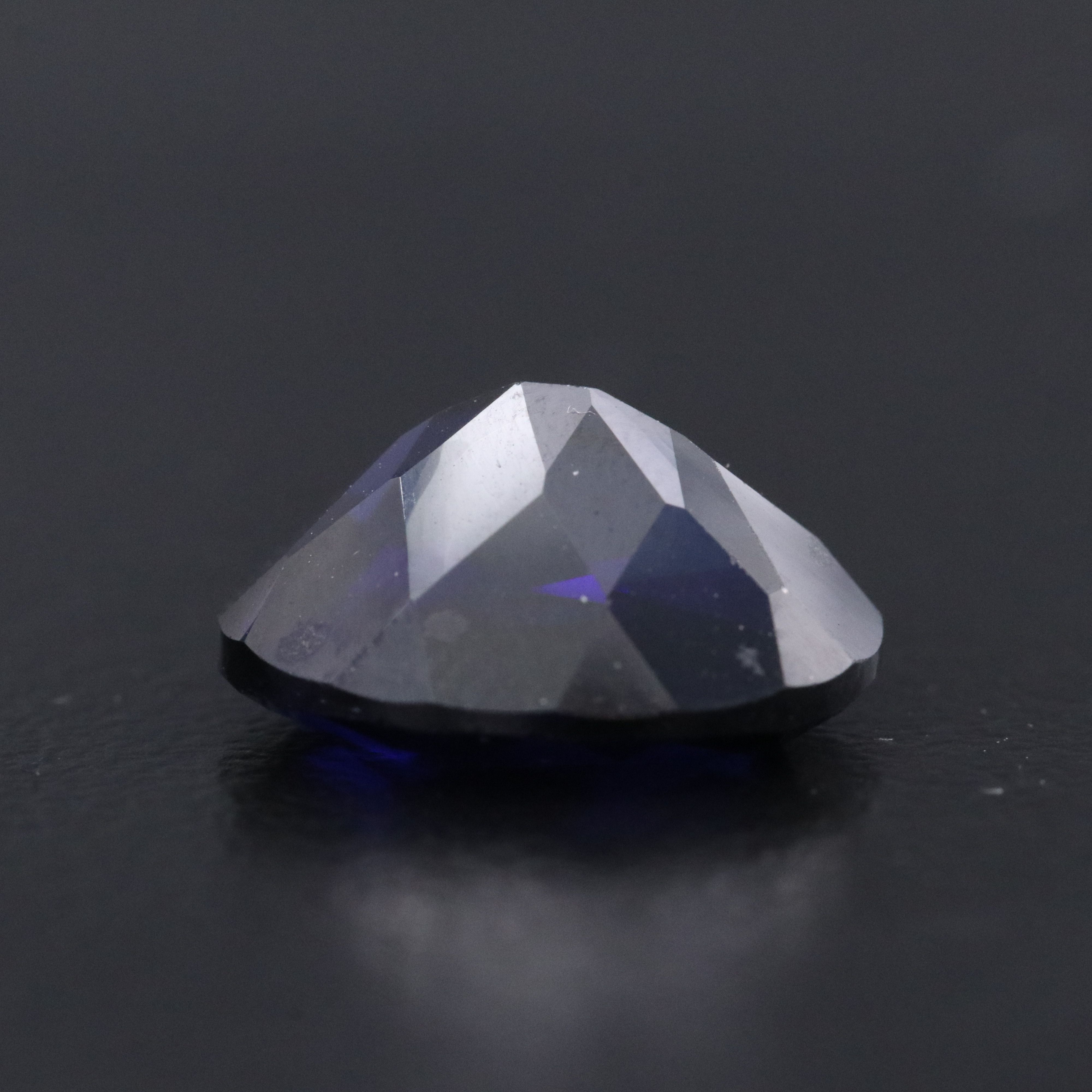 Loose 6.34 CT Lab Grown Sapphire