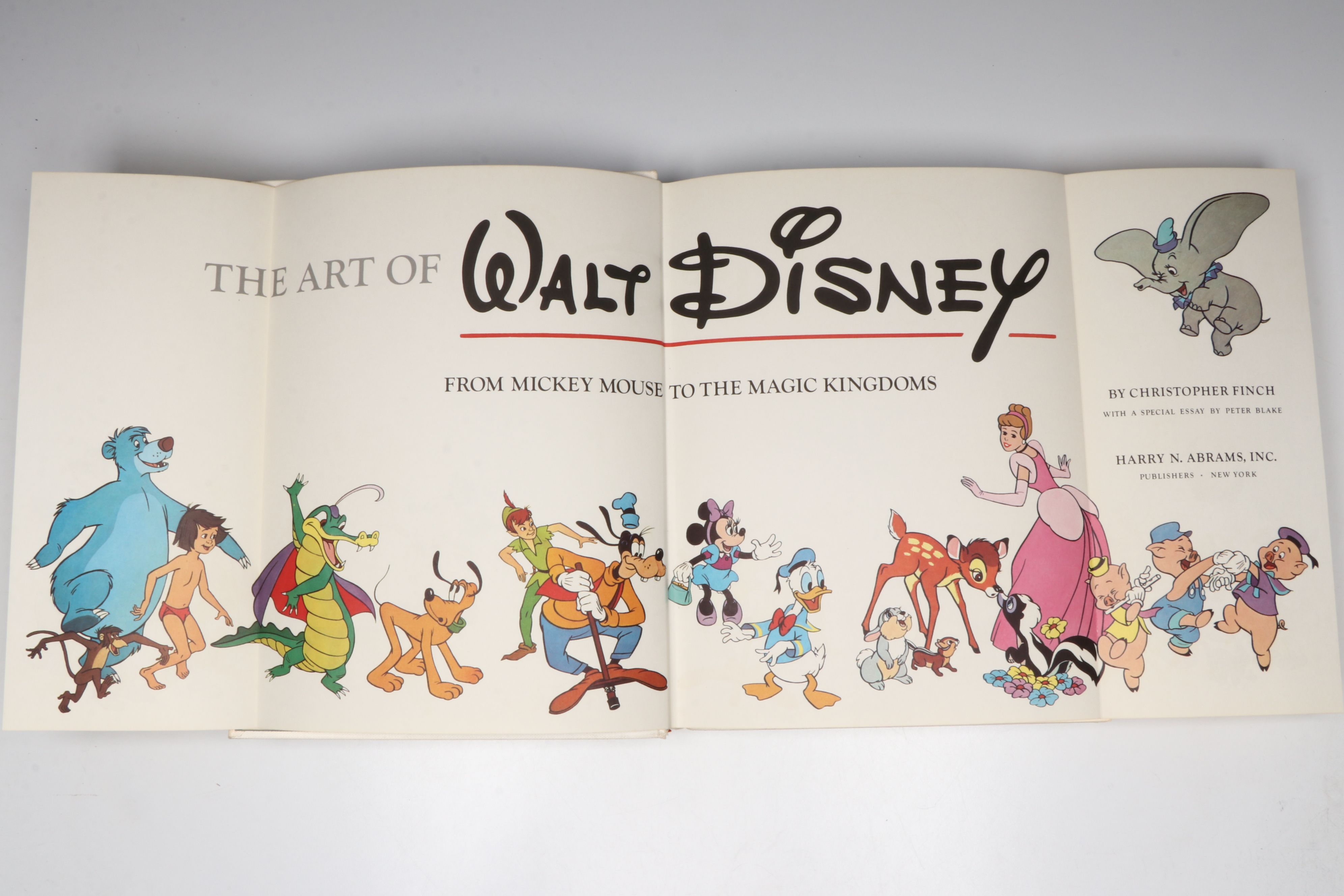 First Edition "The Art of Walt Disney" by Christopher Finch, 1973
