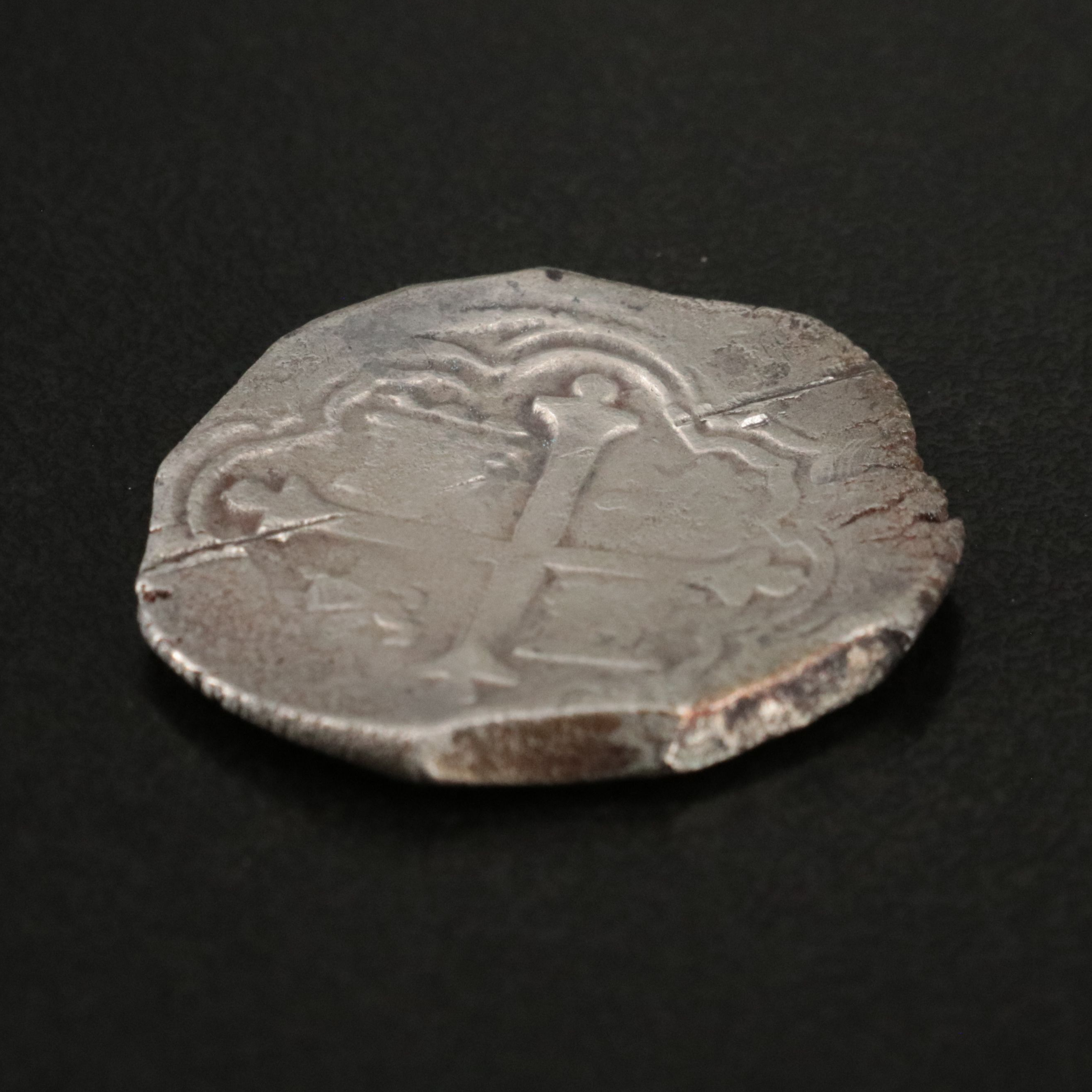 4 Reales Silver Cob From the Wreck of the Concepcion
