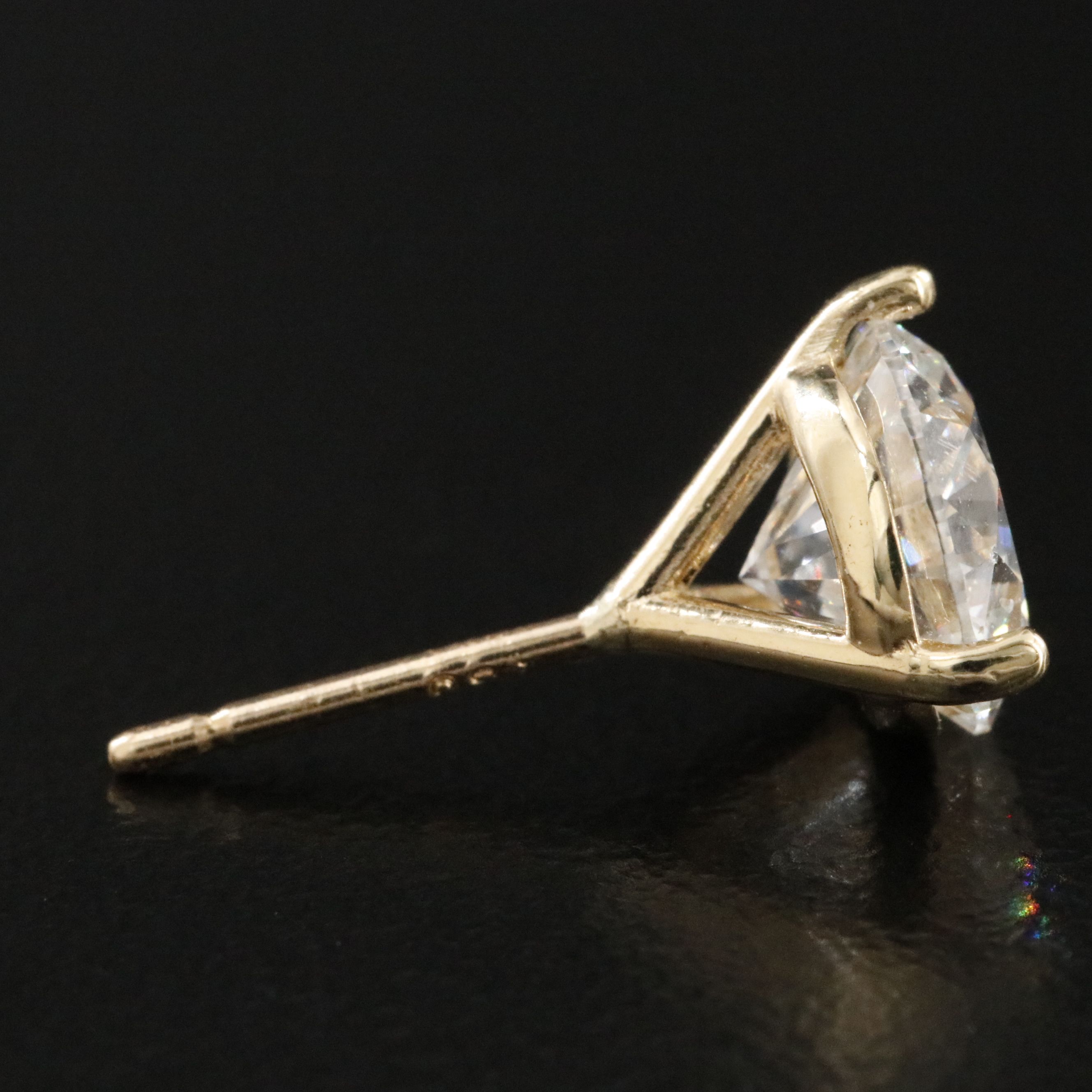 18K 3.00 CTW Lab Grown Diamond Stud Earrings