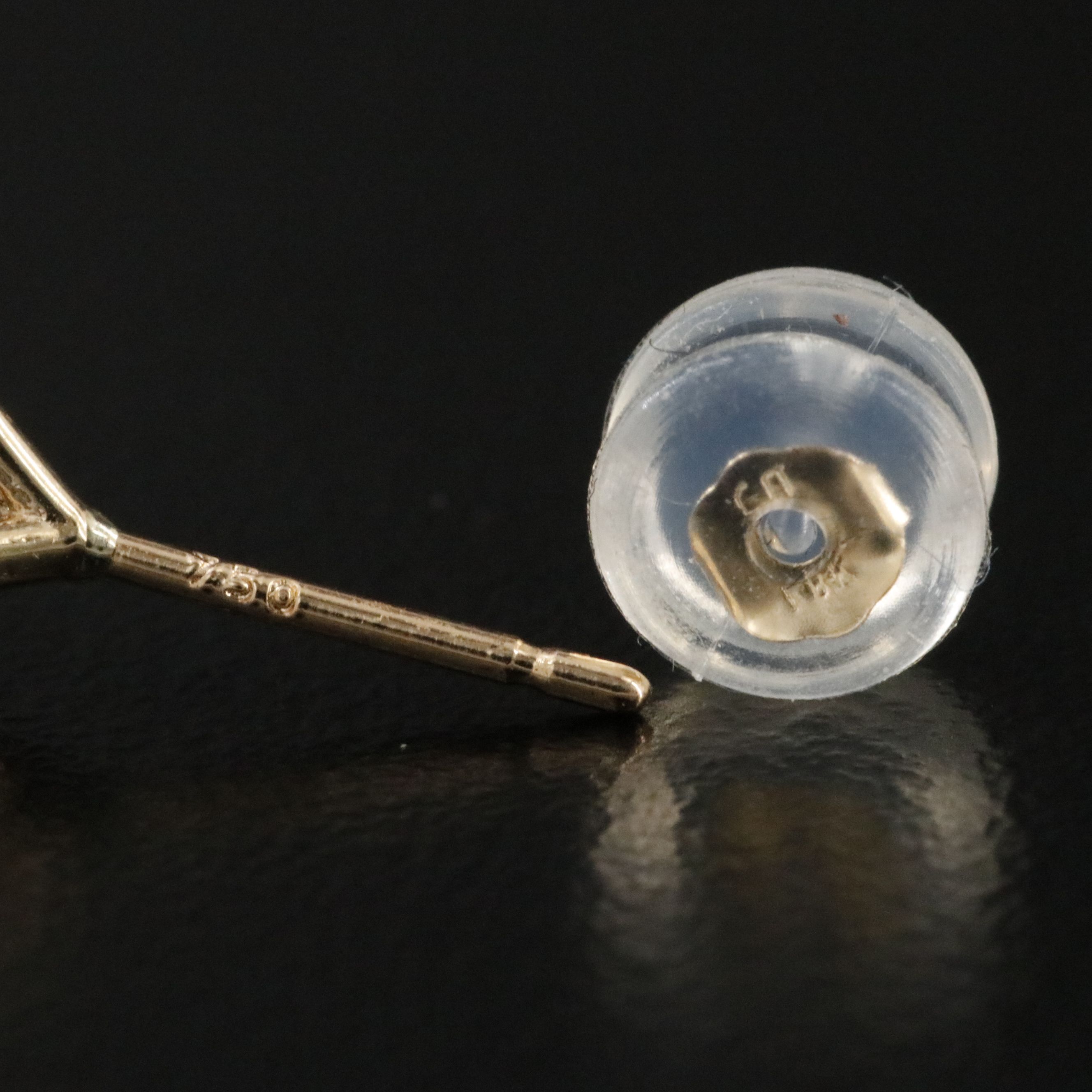 18K 3.00 CTW Lab Grown Diamond Stud Earrings