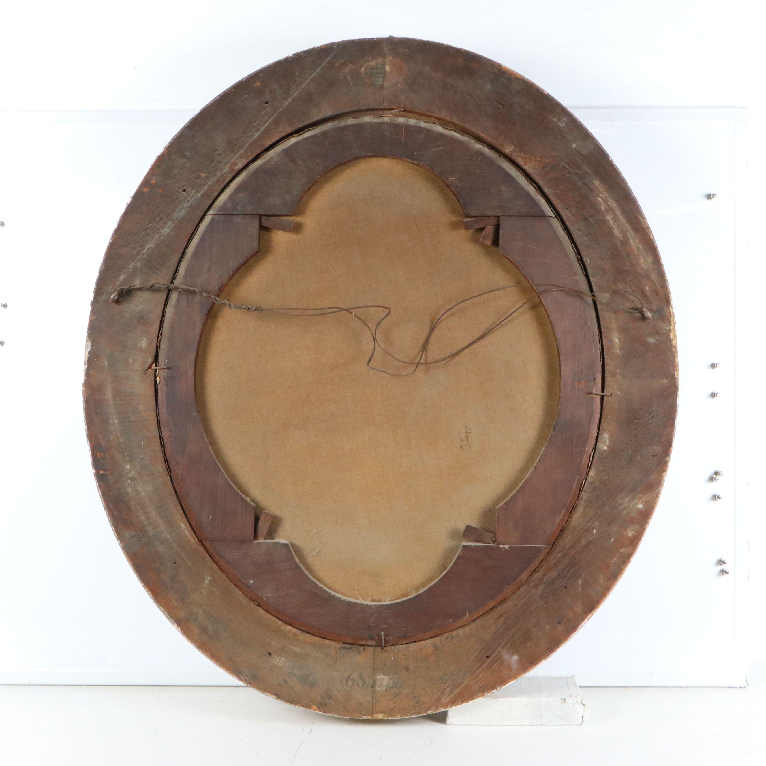 Portrait Oil Painting of Woman, 19th Century