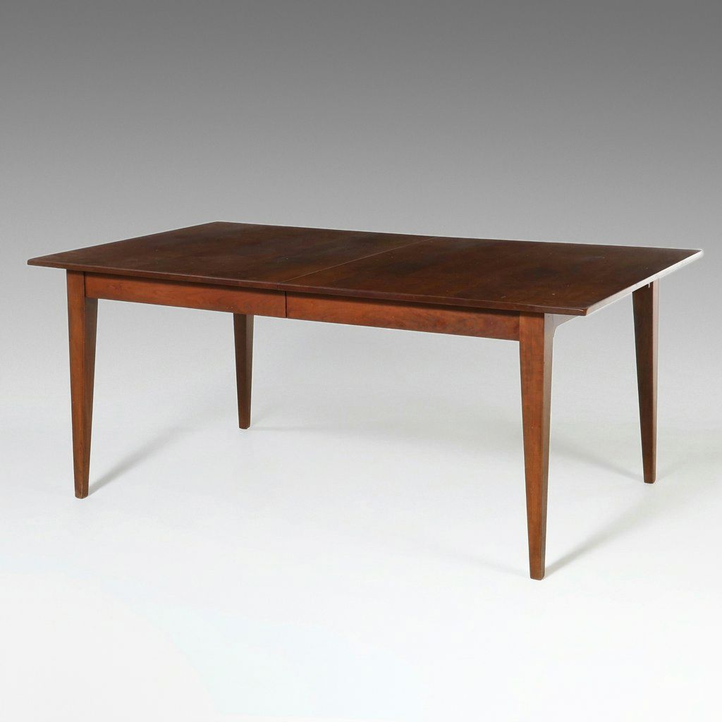 Mid Century Modern Style Cherry Dining Table
