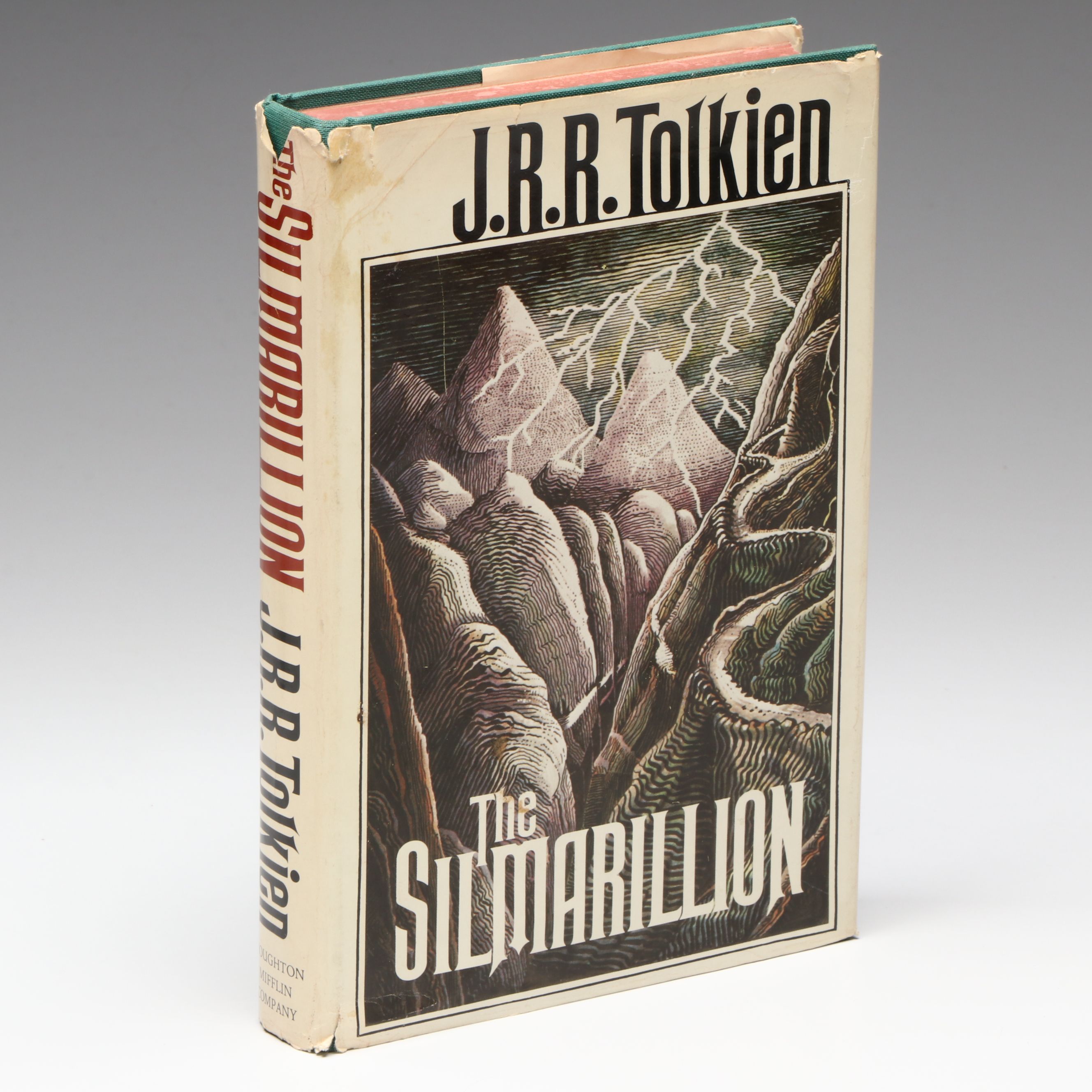 First American Edition "The Silmarillion" by J. R. R. Tolkien with Map, 1977