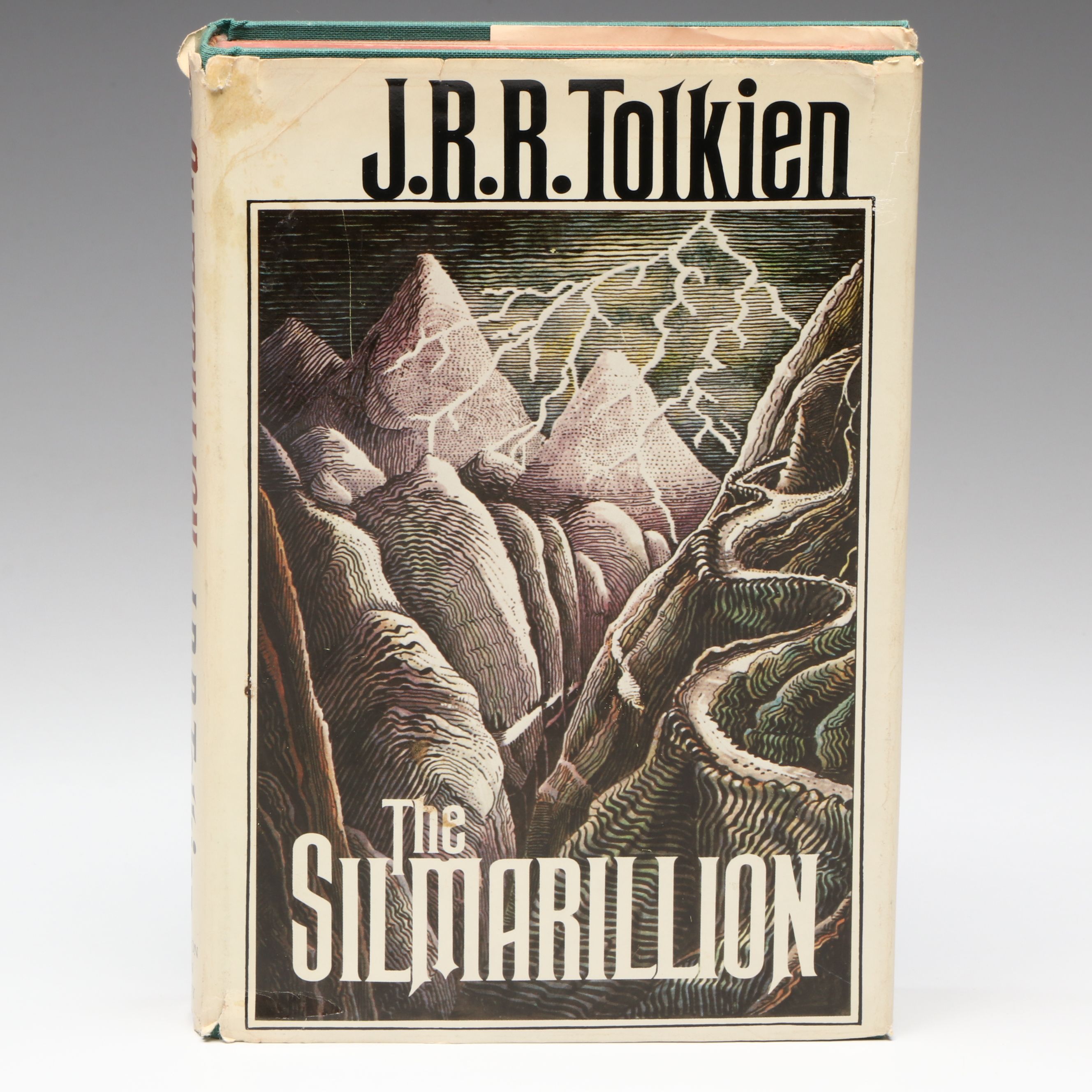 First American Edition "The Silmarillion" by J. R. R. Tolkien with Map, 1977