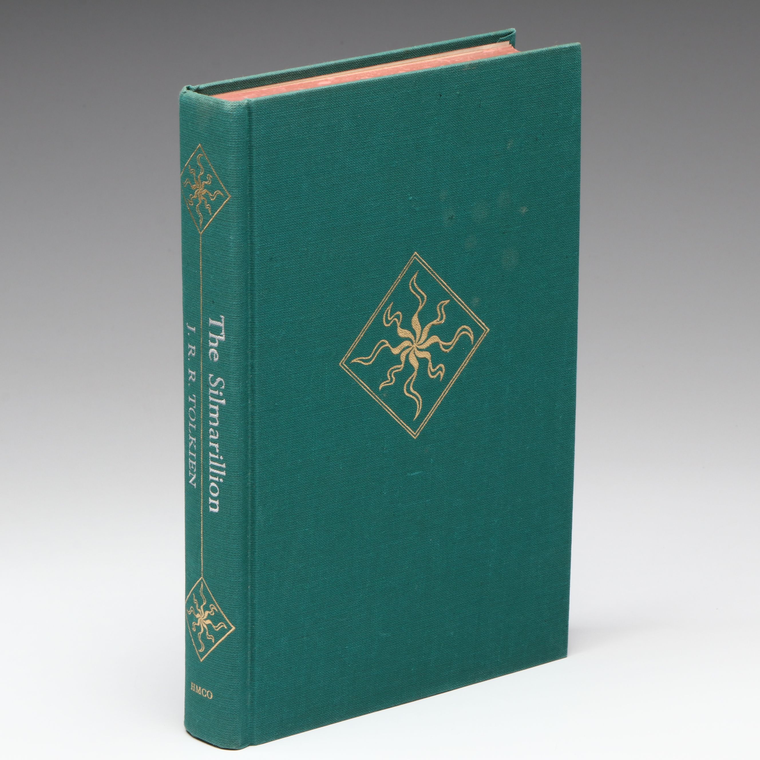 First American Edition "The Silmarillion" by J. R. R. Tolkien with Map, 1977