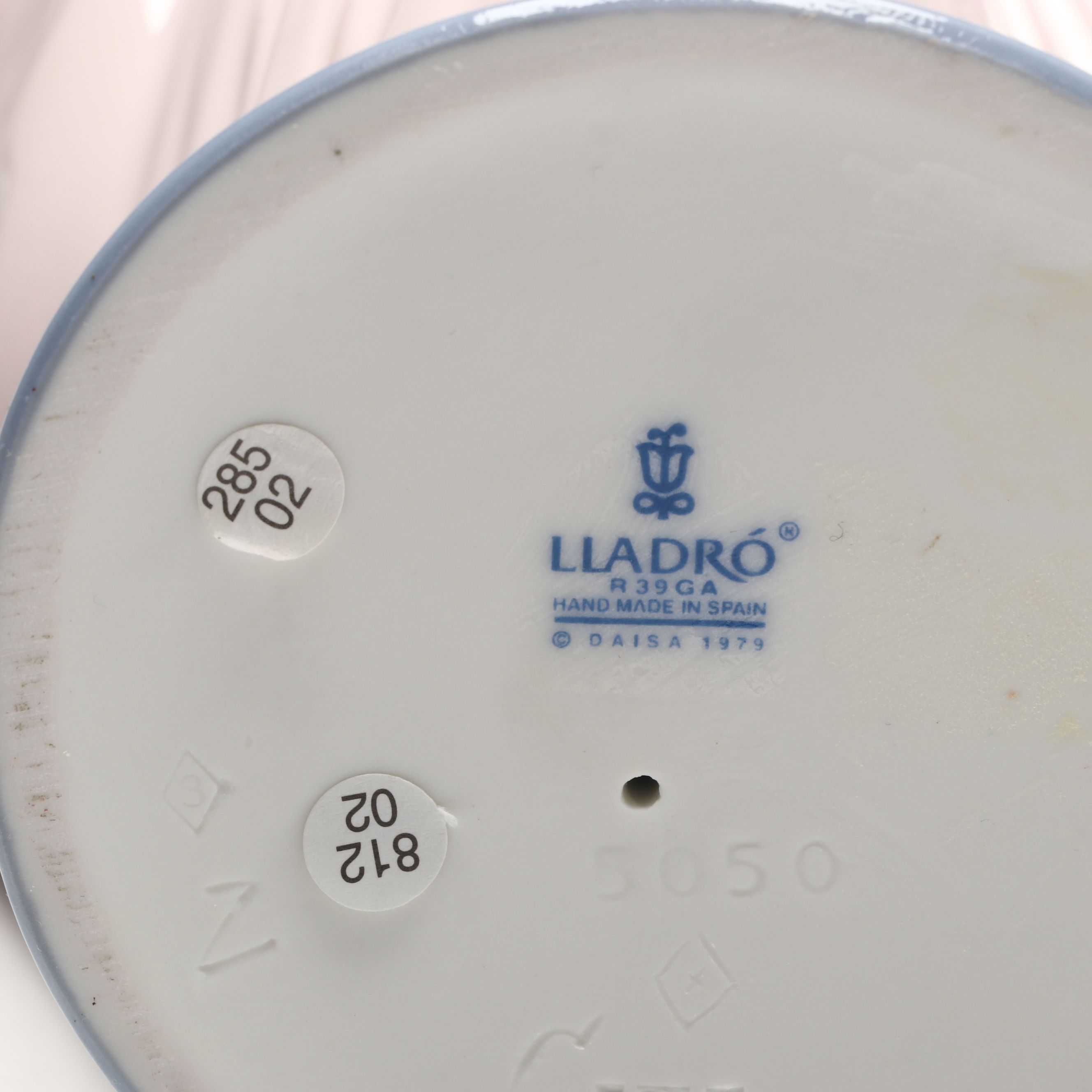 Lladró Porcelain "Dancer," "Little Duck" Porcelain Figures and Bell