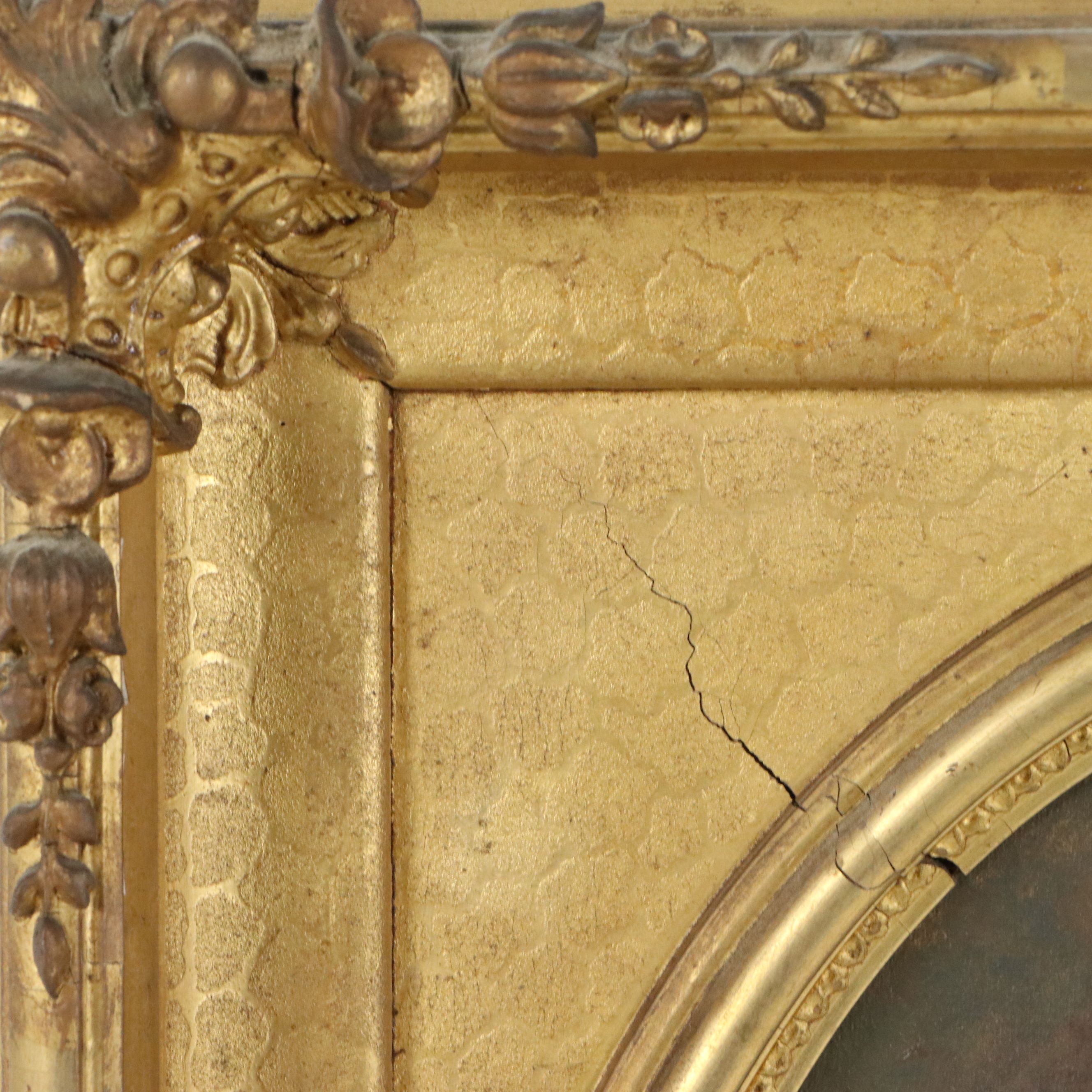 Child Portrait Oil Painting, 19th Century