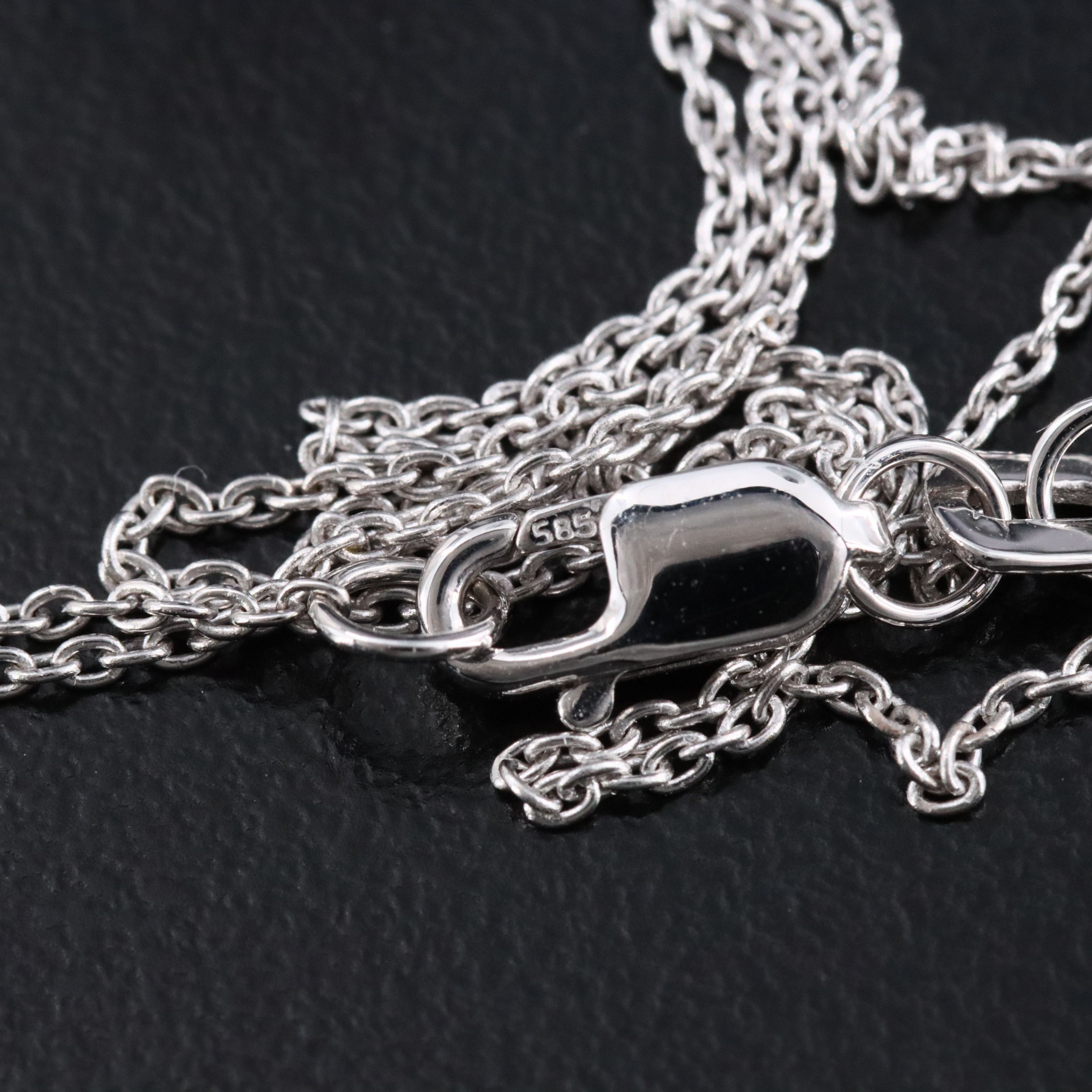 14K 0.50 CT Lab Grown Diamond Necklace