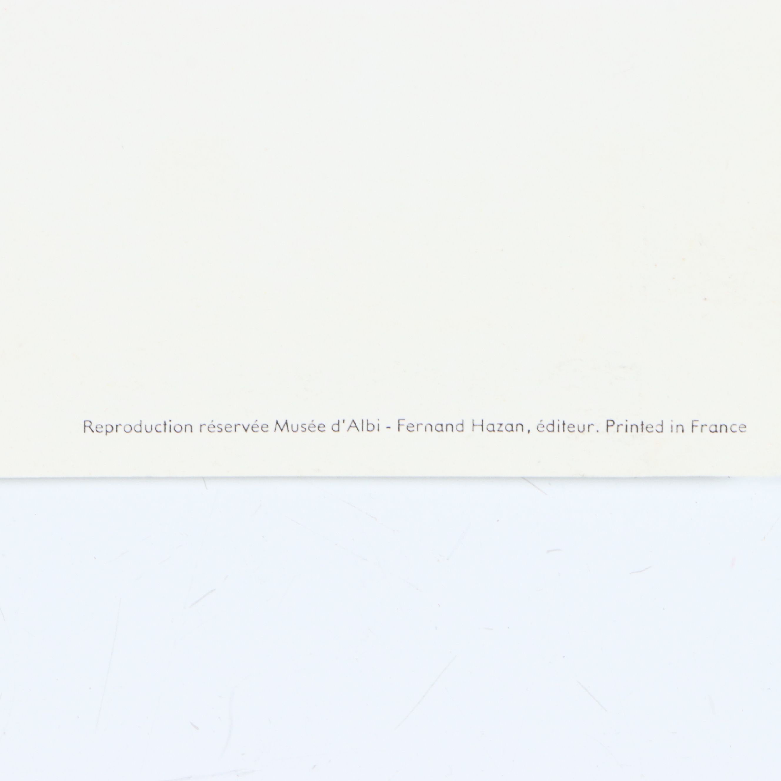 Offset Lithograph After Henri de Toulouse-Lautrec "La Revue Blanche"