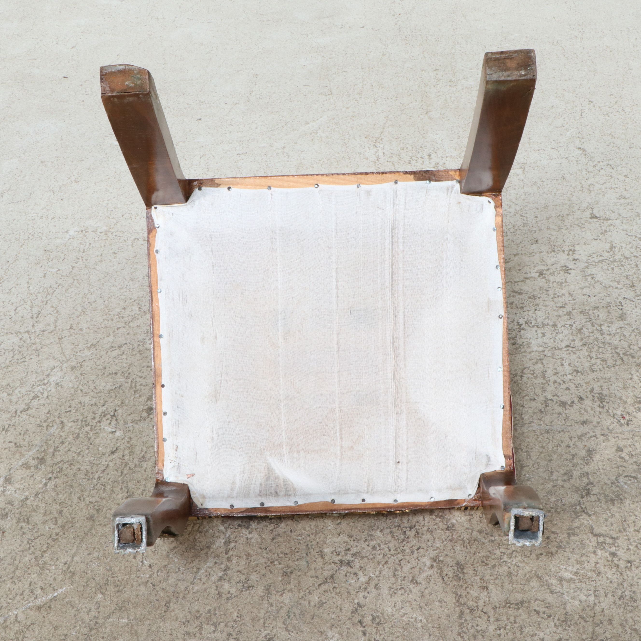 Pair of Empire Style Mahogany Side Chairs